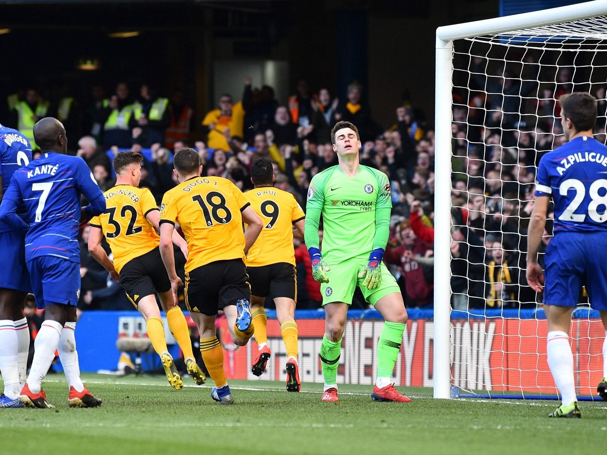 Kepa responds to Chelsea going behind