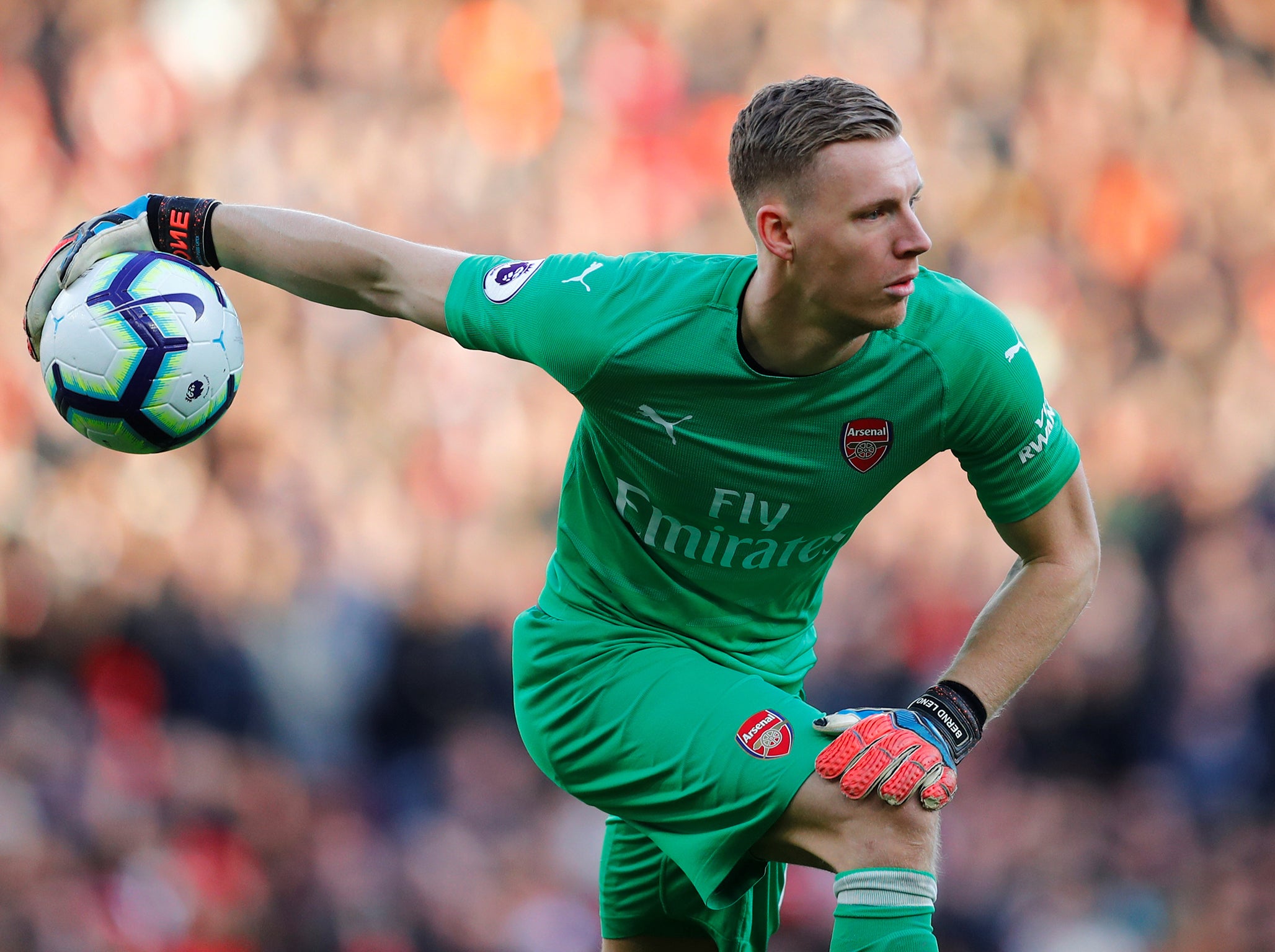 Bernd Leno was superb on Sunday