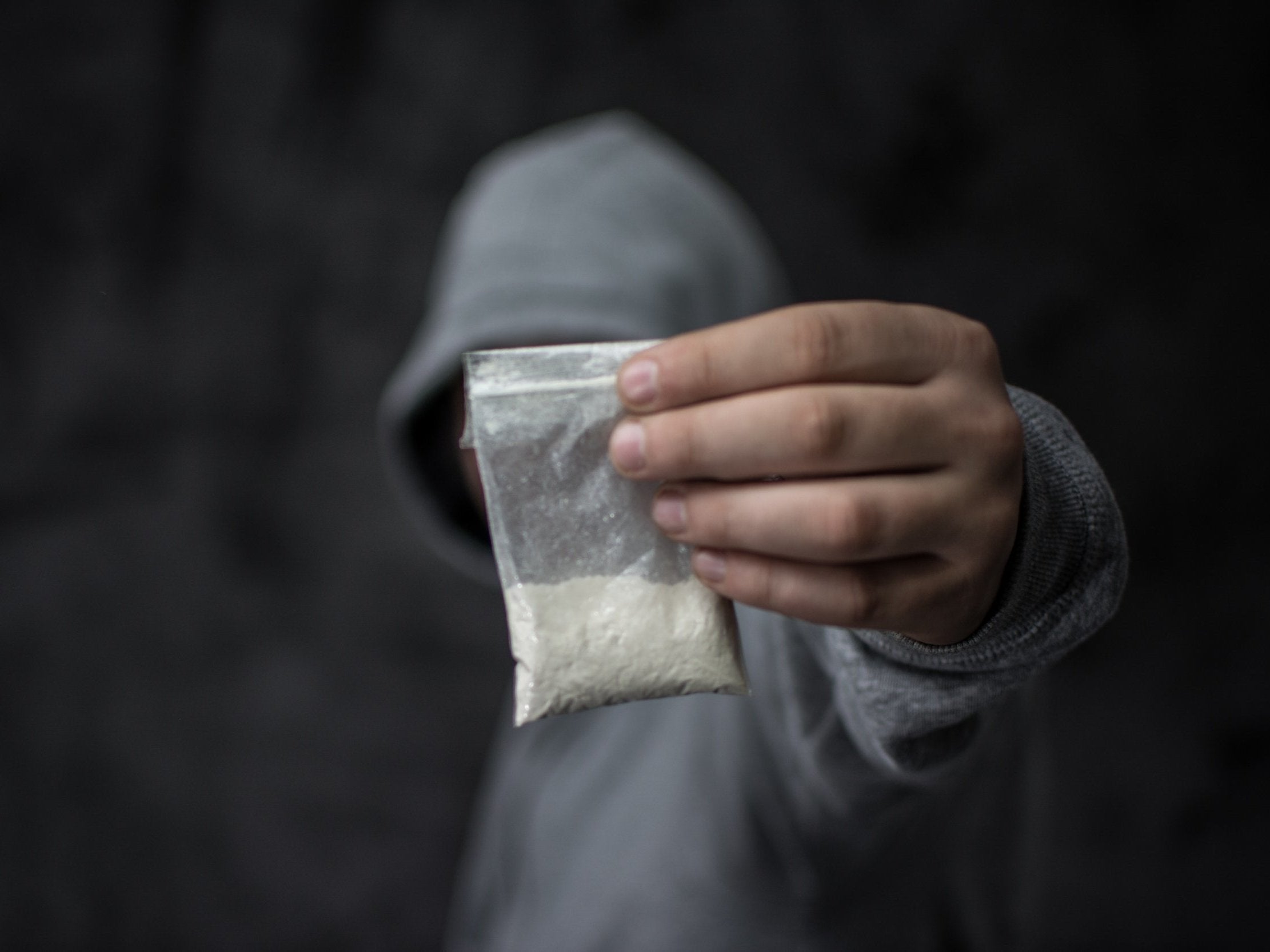 A bag of cocaine is pictured (Getty Images/iStockphoto)