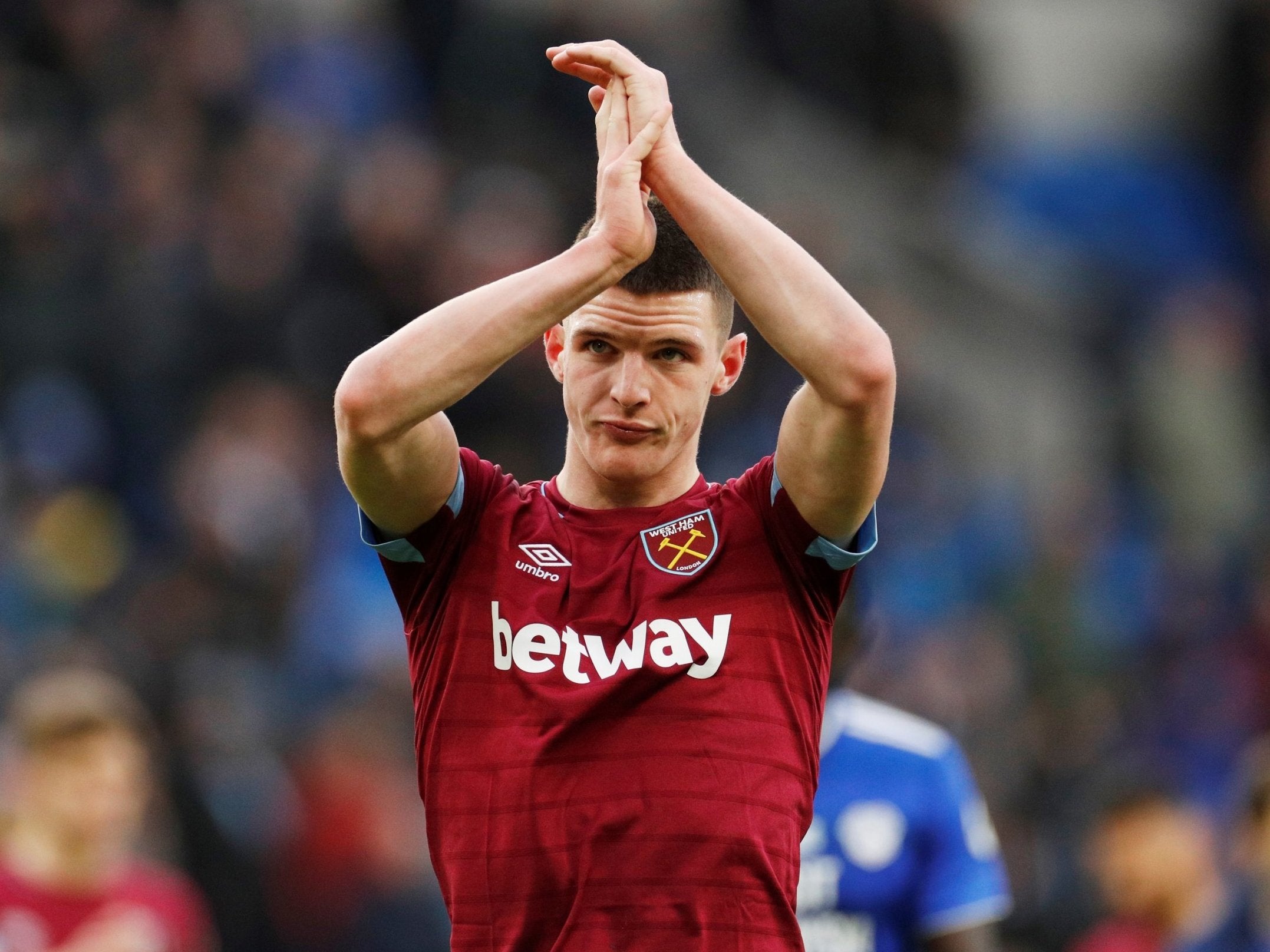 Declan Rice is expected to be named in the England squad on Wednesday