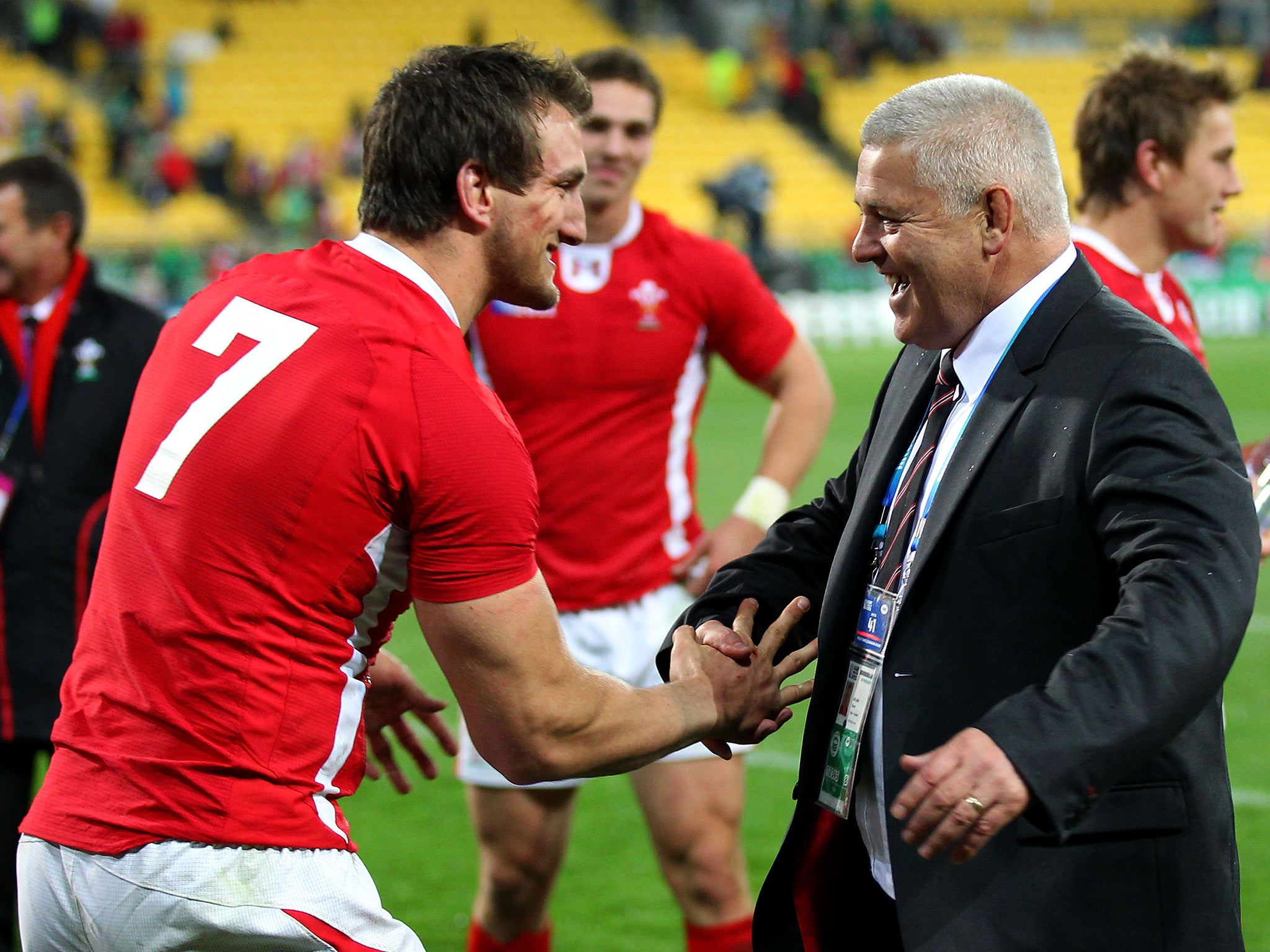 Warburton and Gatland shared many fond memories together with Wales