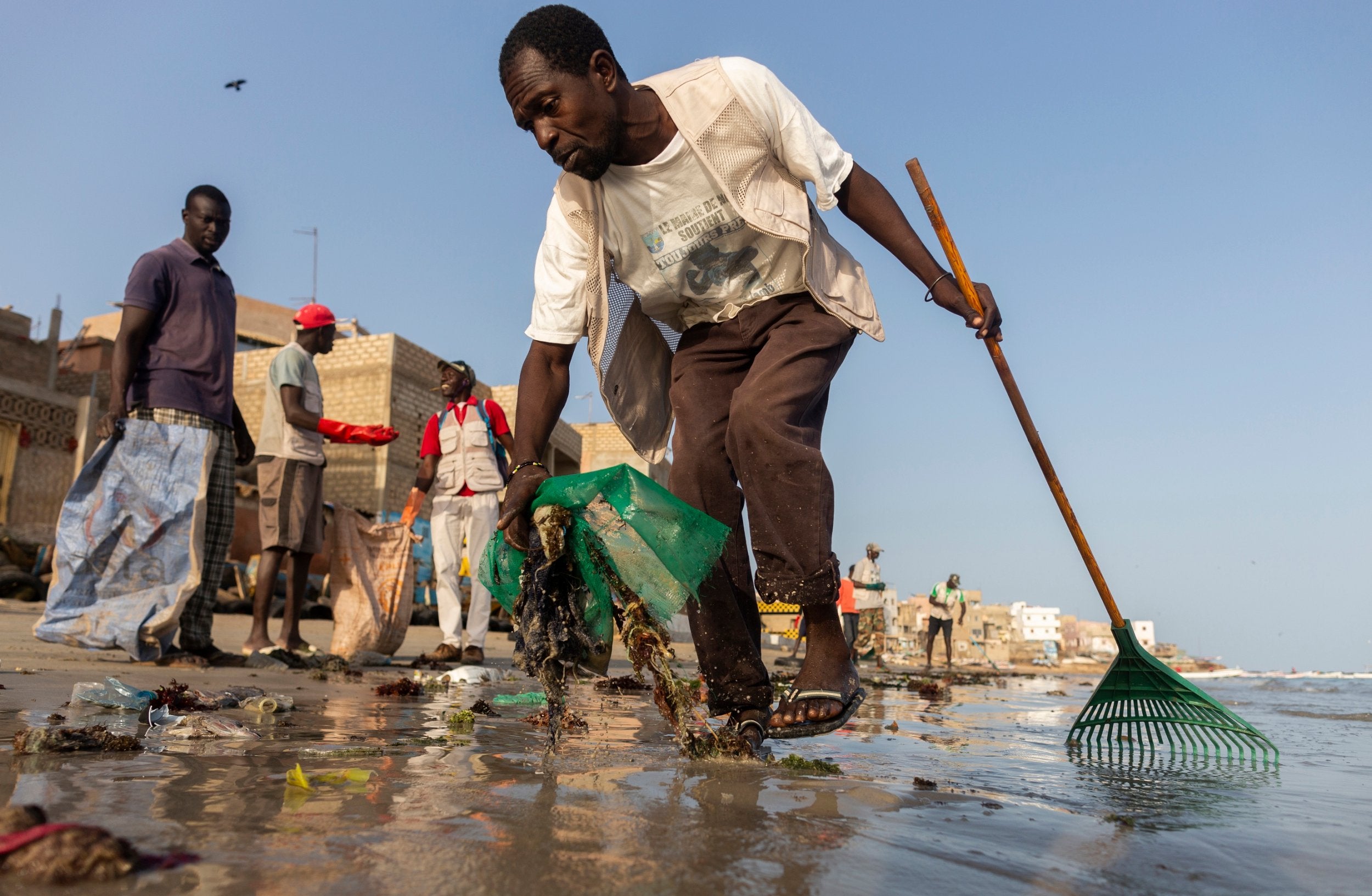 Plastic pollution is among the problems being discussed at a major environment meeting in Nairobi