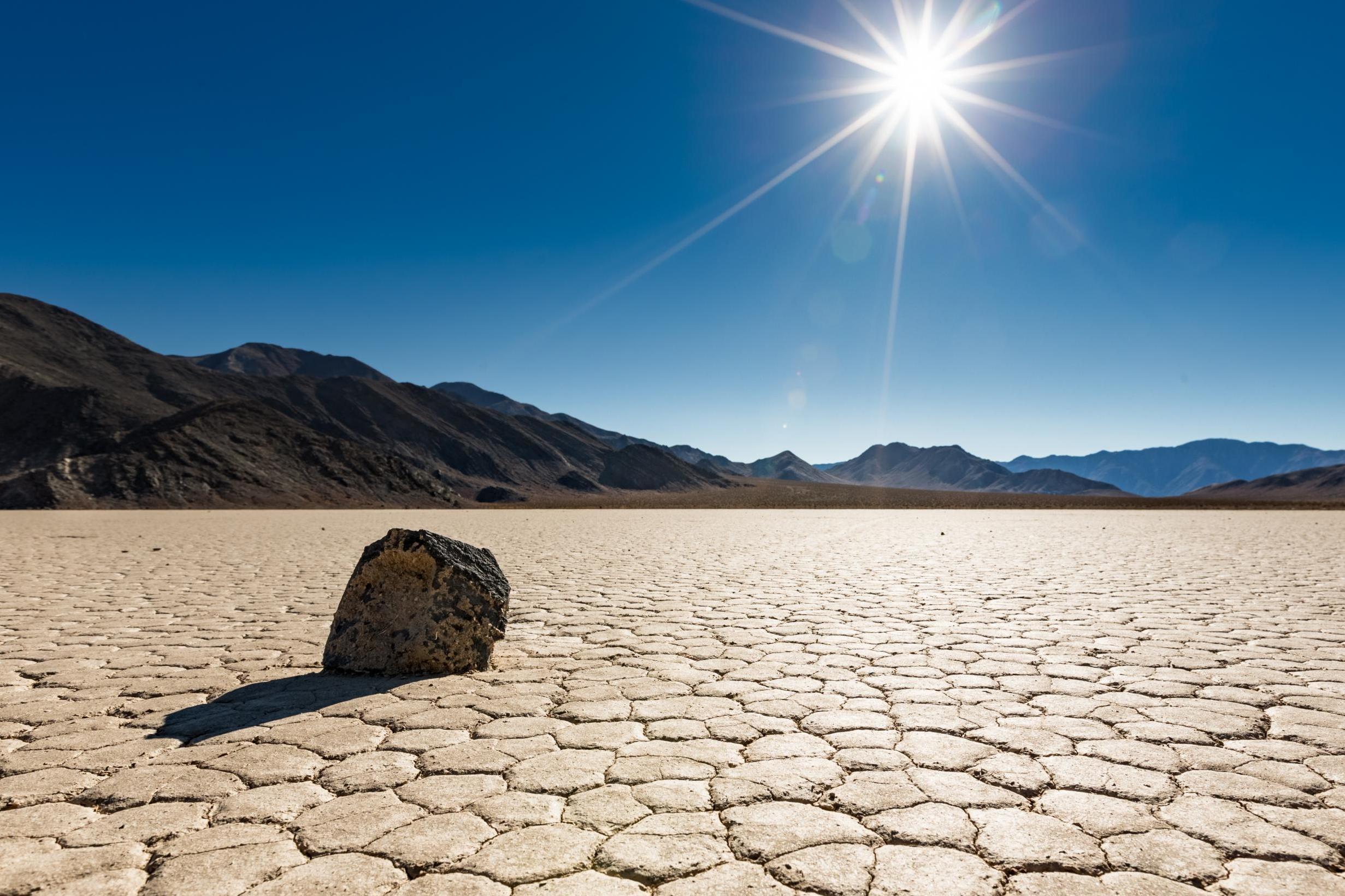 Lake forms in Death Valley (Stock)