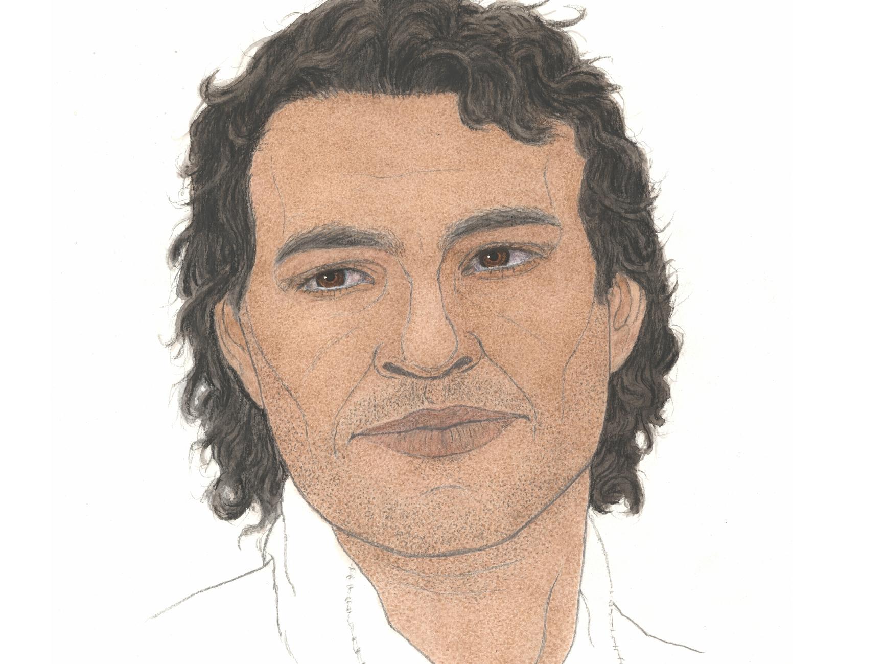 Artist’s impression of ‘Henry’, one of the sailors who served aboard the Mary Rose, who scientists think may have had north African heritage