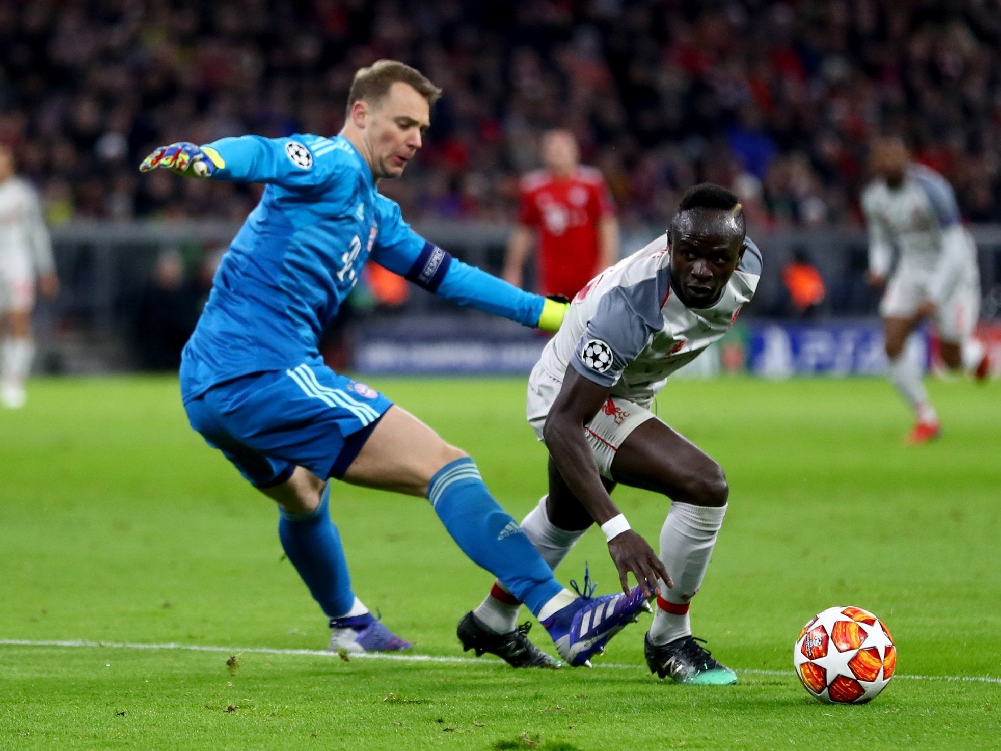 Sadio Mane scored a goal-of-the-season contender in Liverpool's victory over Bayern Munich