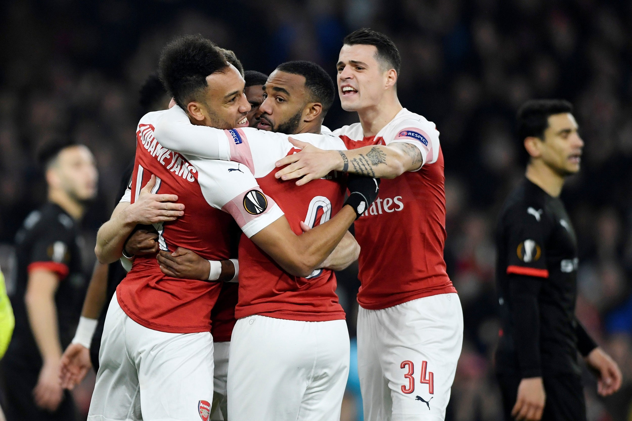 Arsenal are through to the quarter-finals