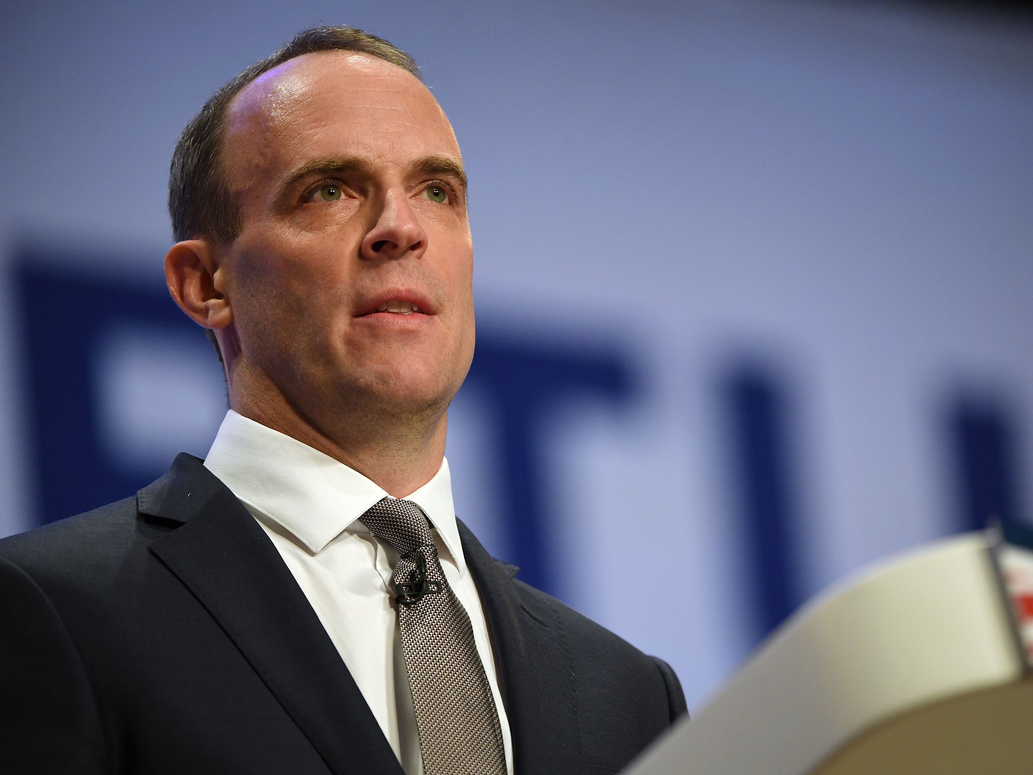 Dominic Raab, former Brexit secretary (AFP/Getty)