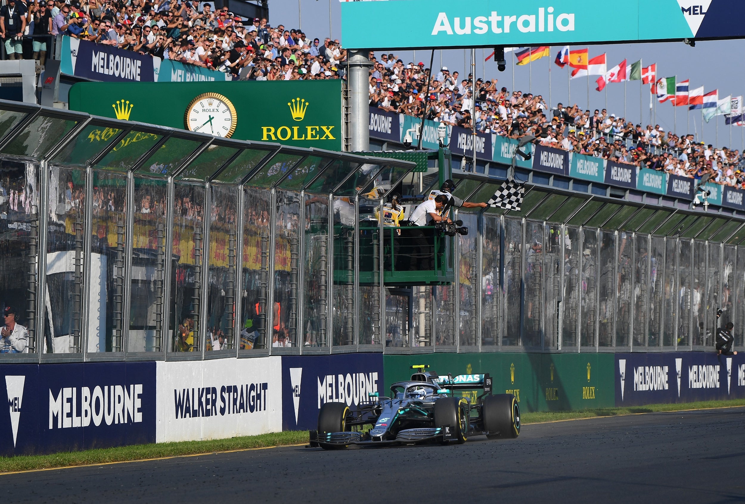 Bottas pulled off a statement win (Getty)