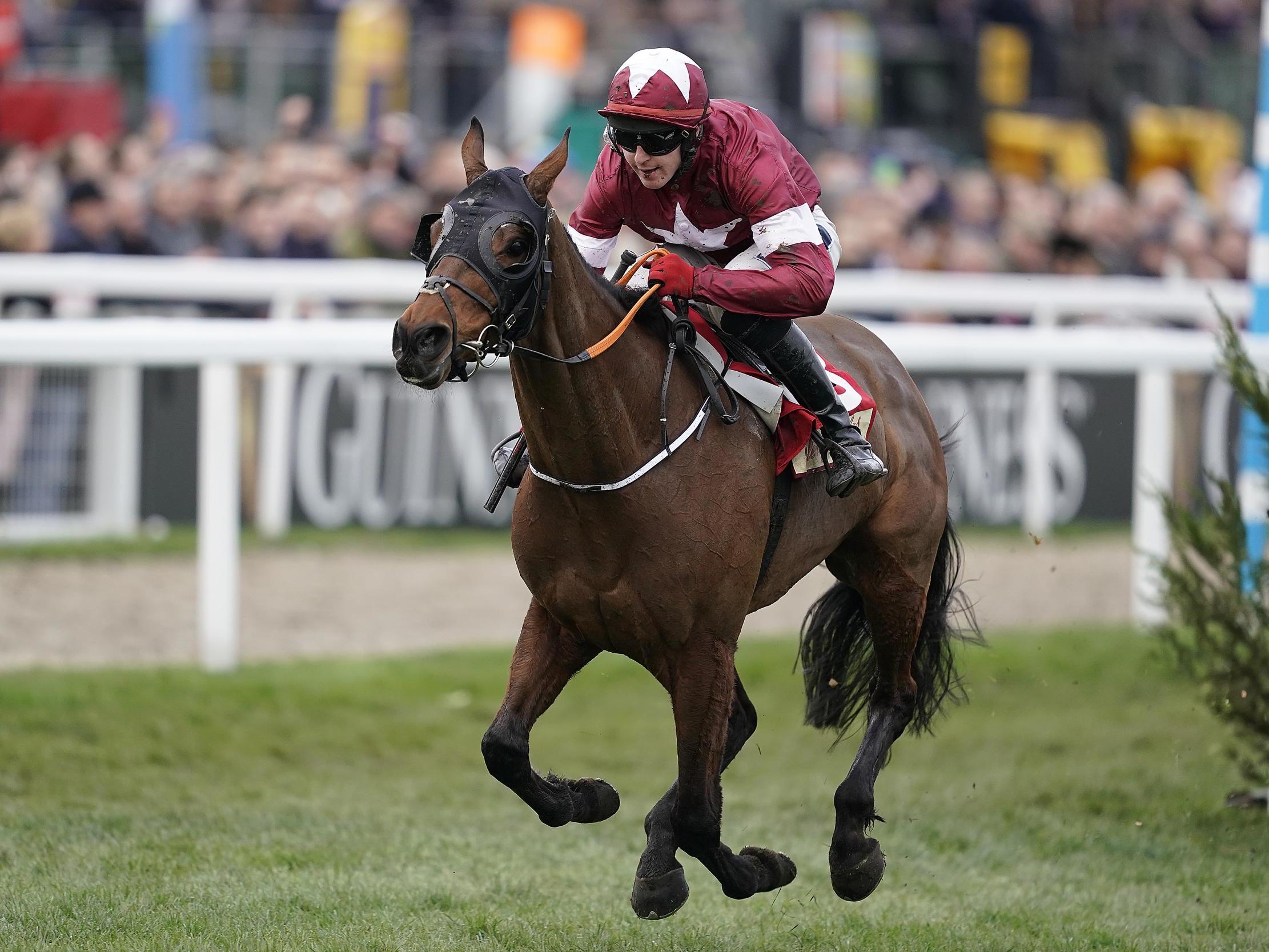 Tiger Roll in action at Cheltenham