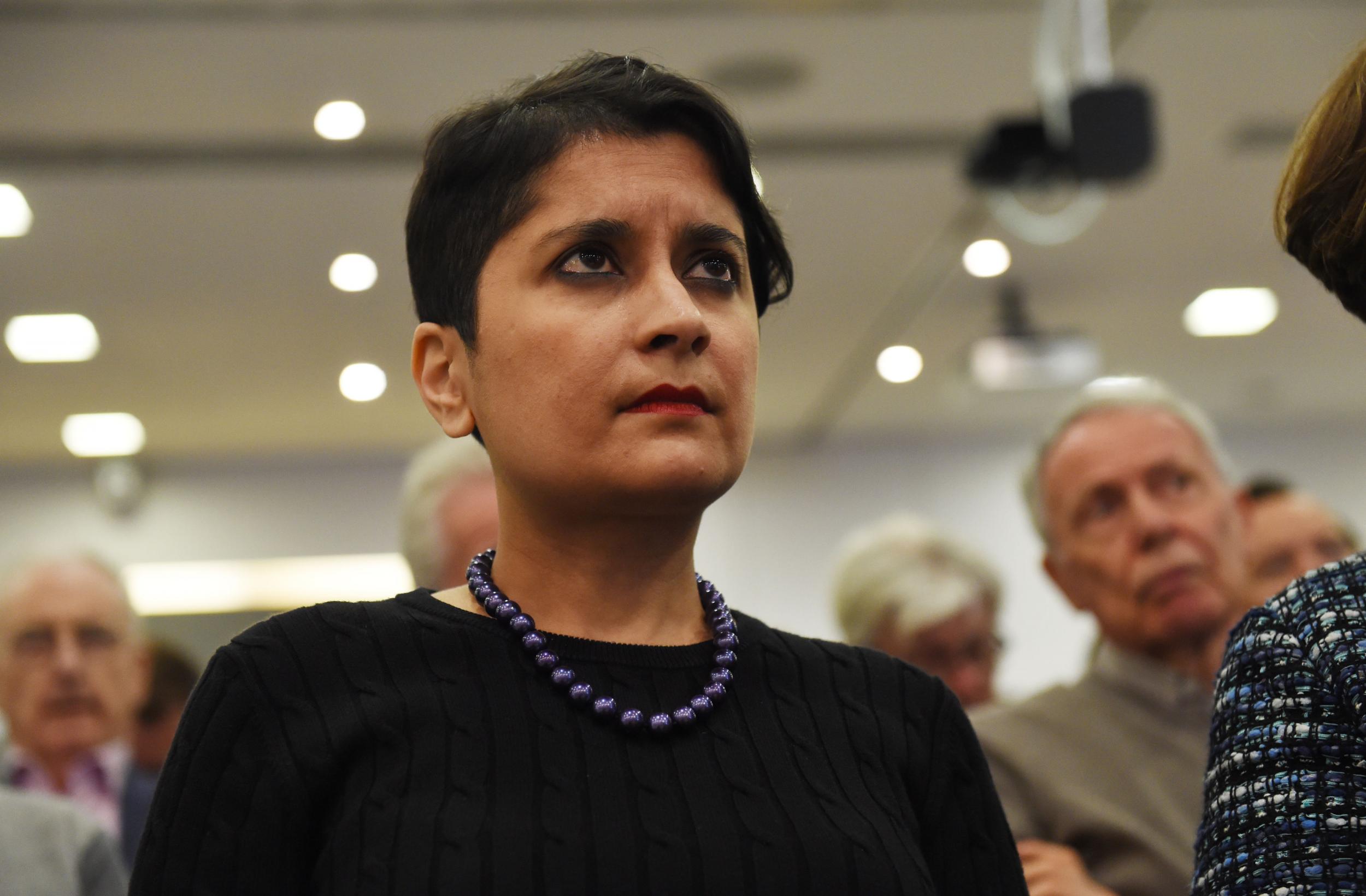 Shadow attorney general Shami Chakrabarti