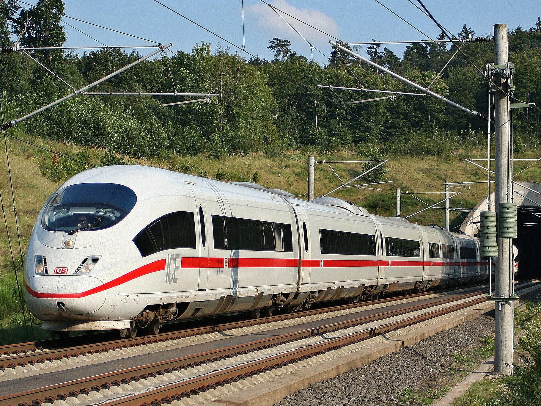 An Intercity-Express high-speed train