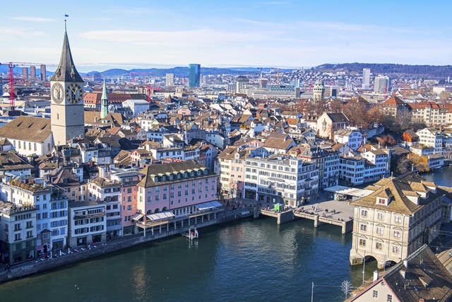 <p>Eurostar says it will launch a rail link from London to Zurich in the ‘early 2030s’ </p>