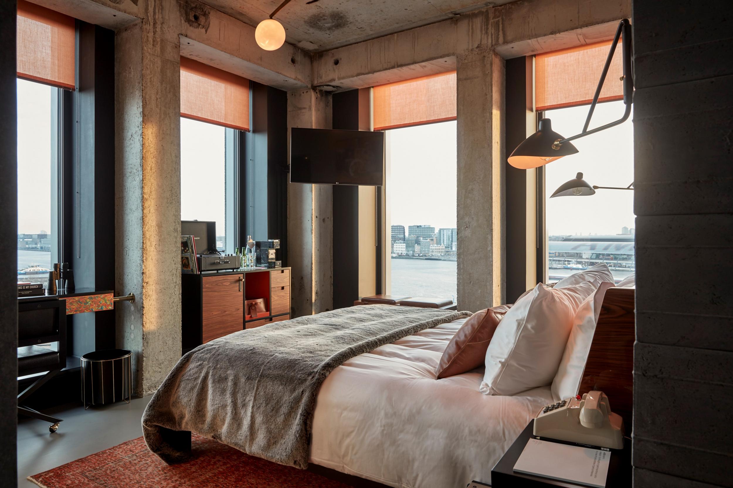 Sir Adam’s industrial-chic rooms