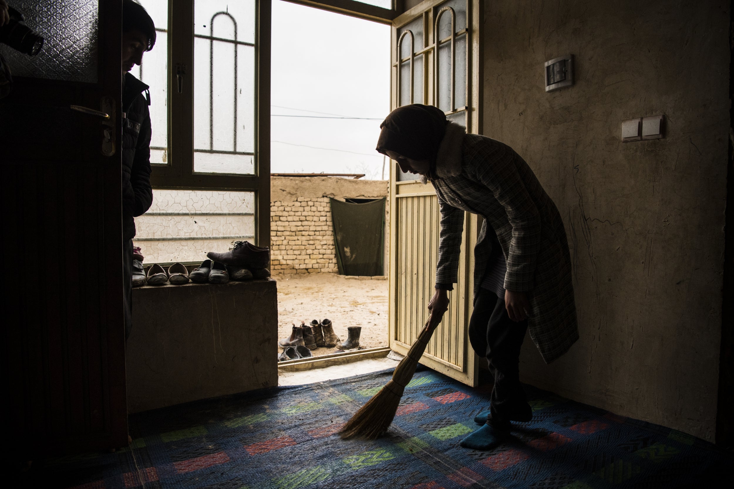 Nooria* hopes for a future with no war; "When they attacked our village, the rocket hit our neighbour's house and they all died. Our house then caught fire and we ran away. My friends who I used to play with - I still don't know if they are alive or if they are dead.”