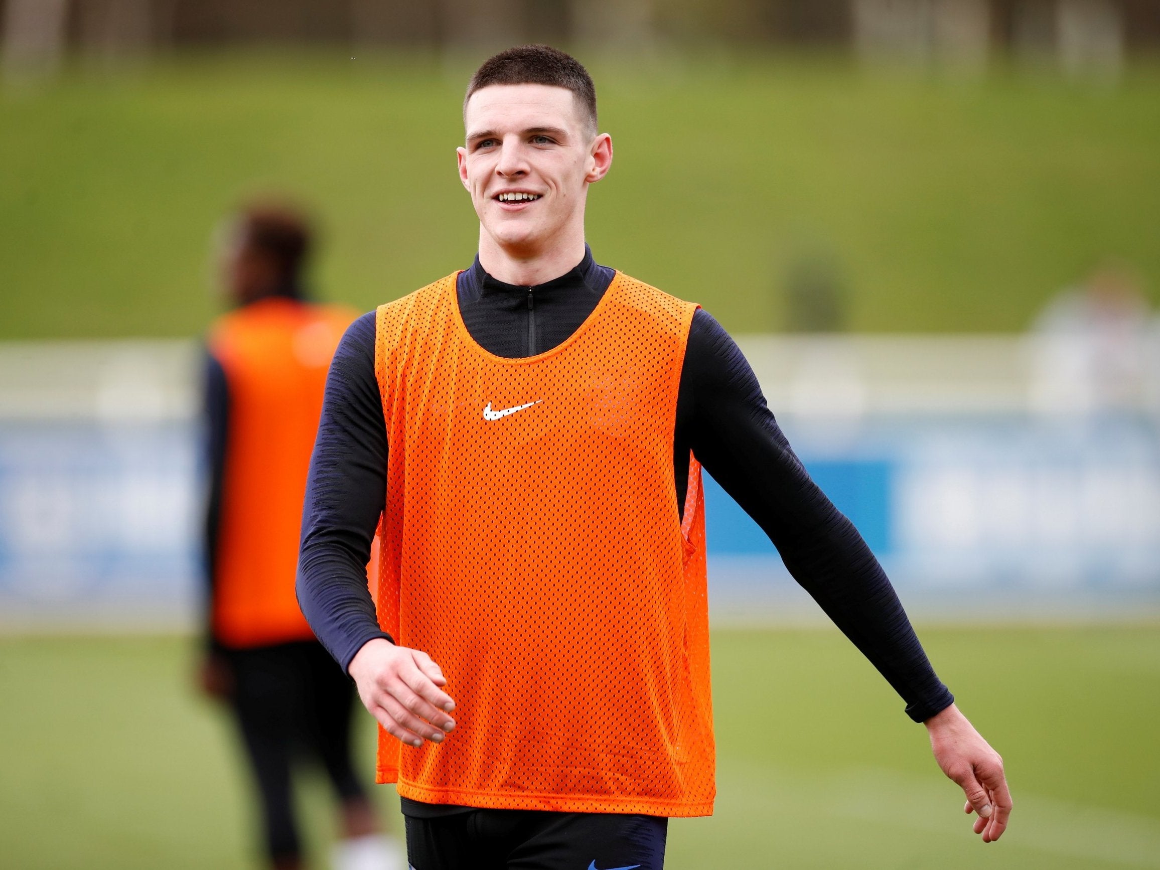 Declan Rice said that he was ‘bursting with pride' after being called up by England