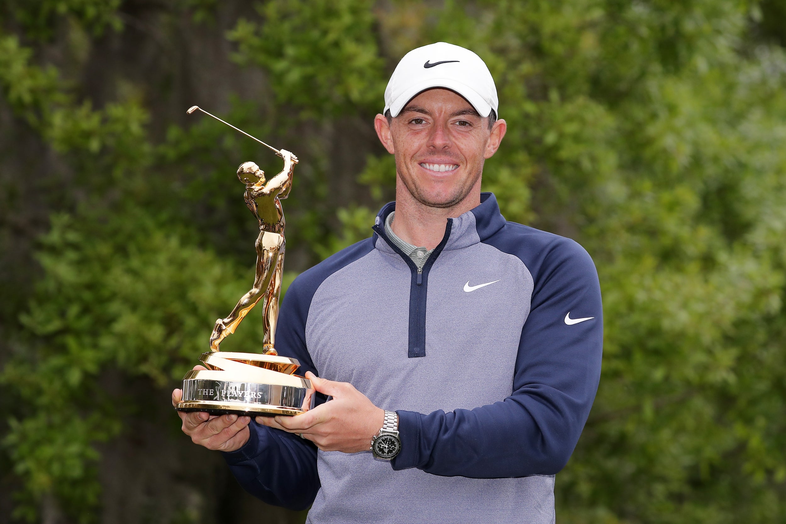 Rory McIlroy ended his trophy drought at the Players Championship (Getty)