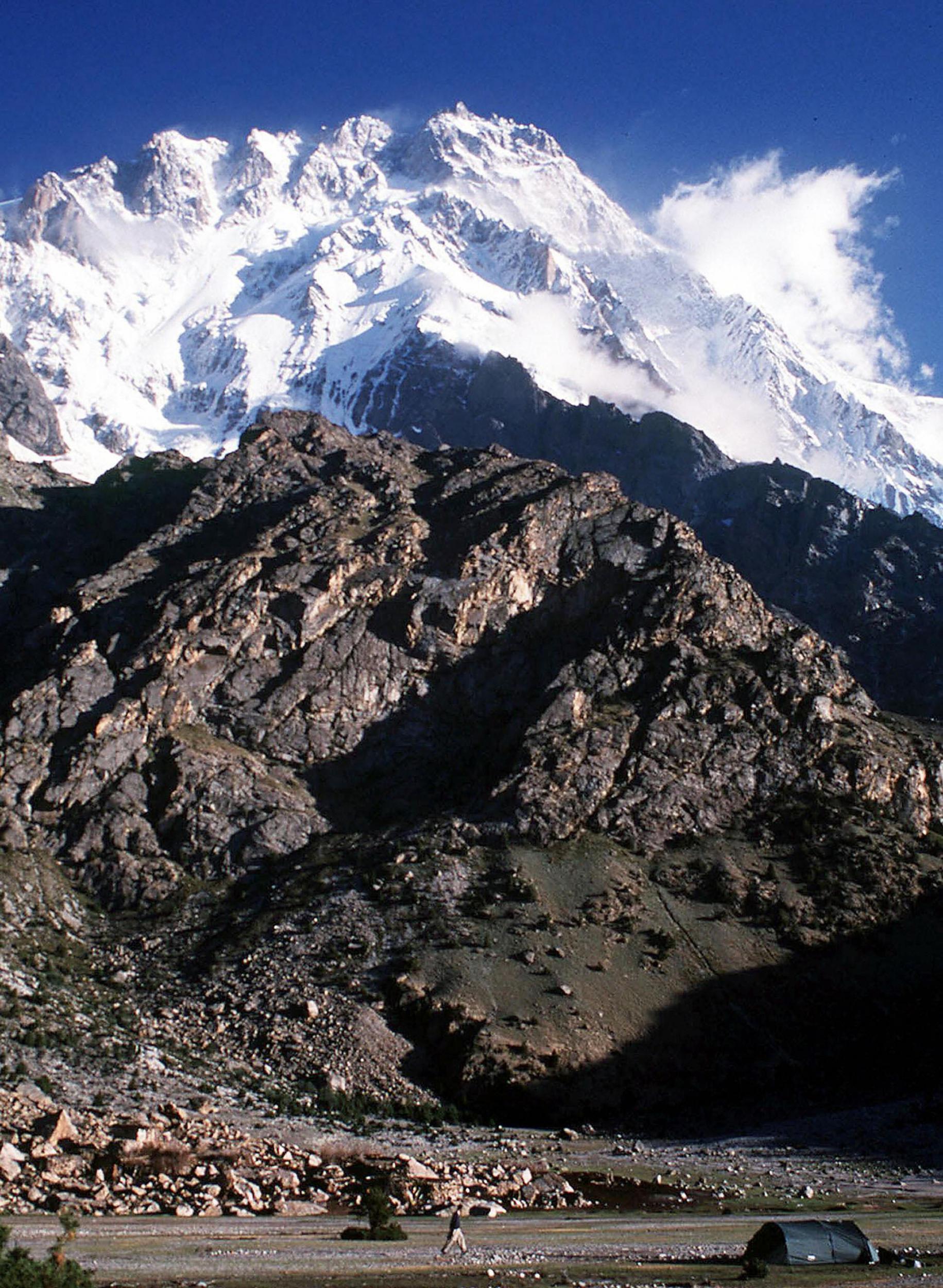 Nanga Parbat is the ninth tallest mountain in the world