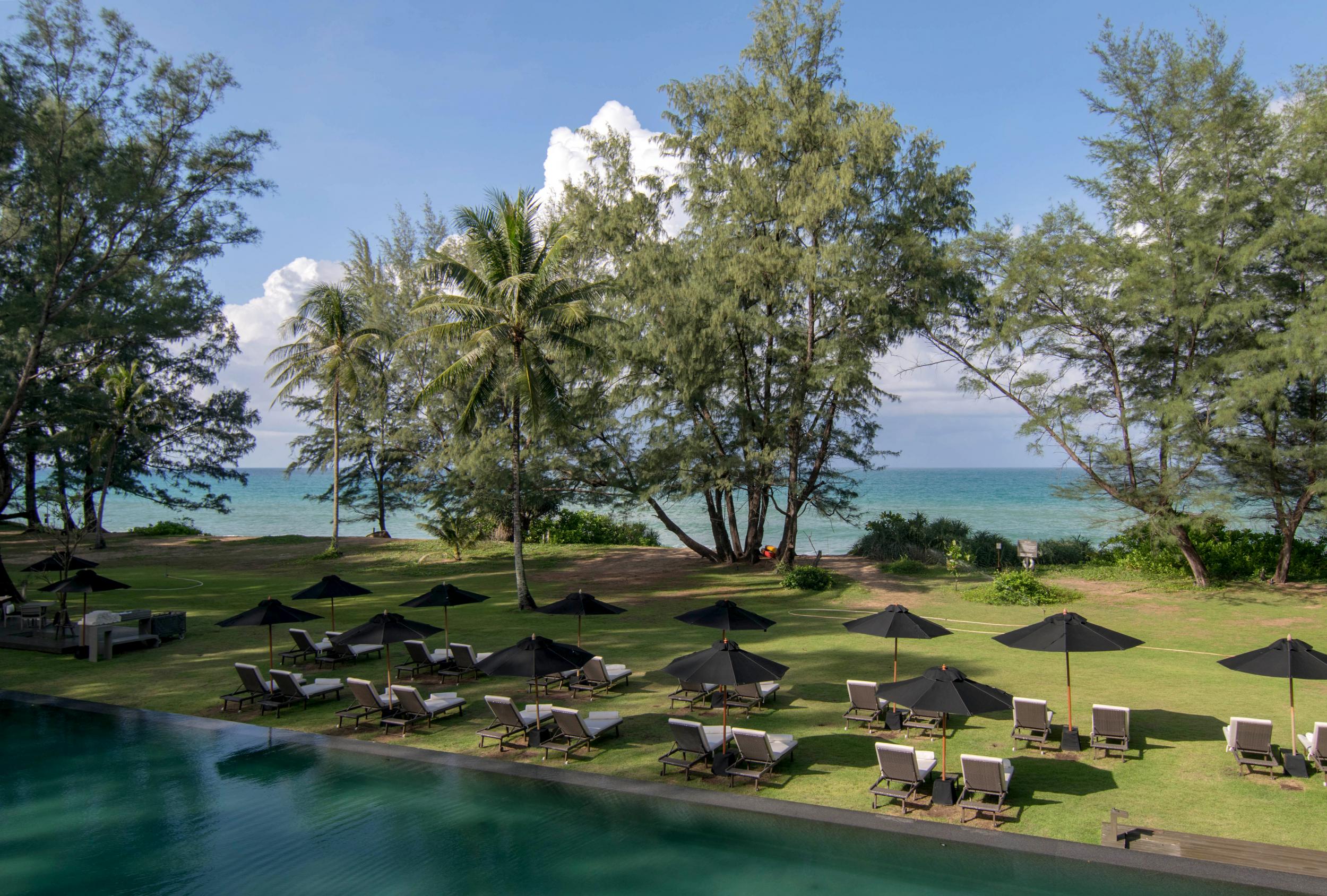 The SALA Phuket Mai Khao Beach Resort's beachfront location is ideal for sunsets