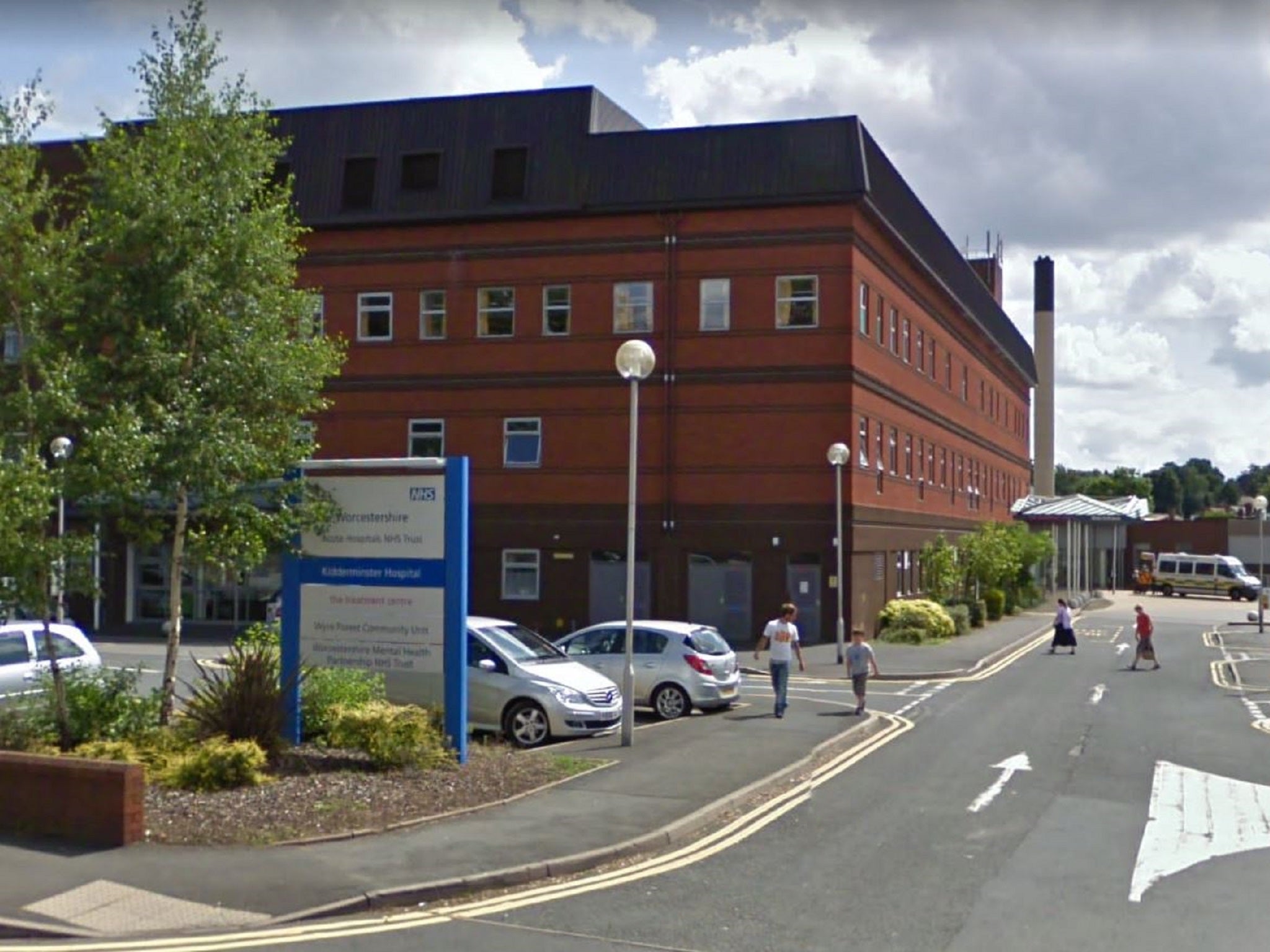 Kidderminster Hospital in Worcestershire.