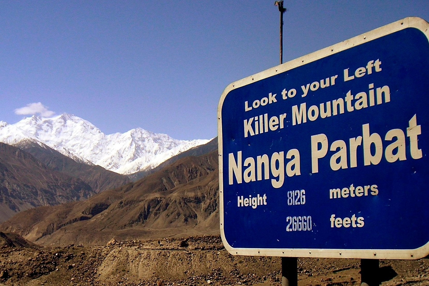 Nanga Parbat is seen as a far greater challenge for serious climbers than Everest