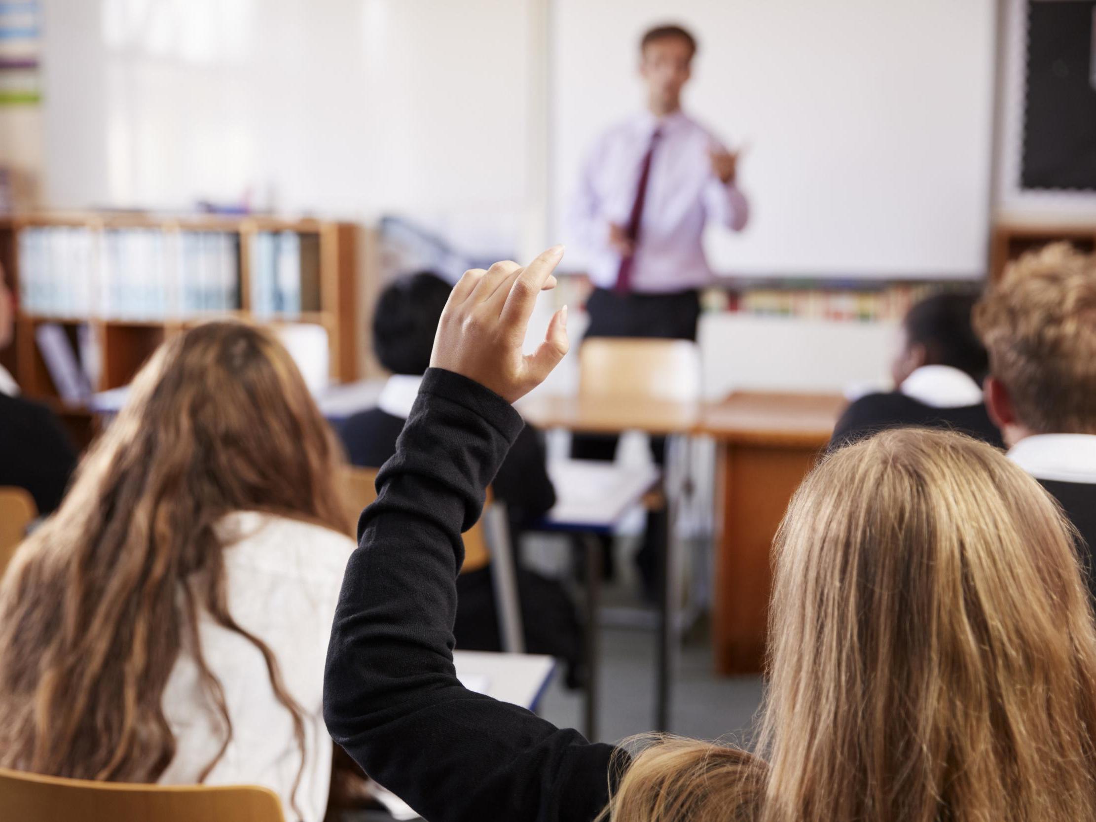 File image of school class.