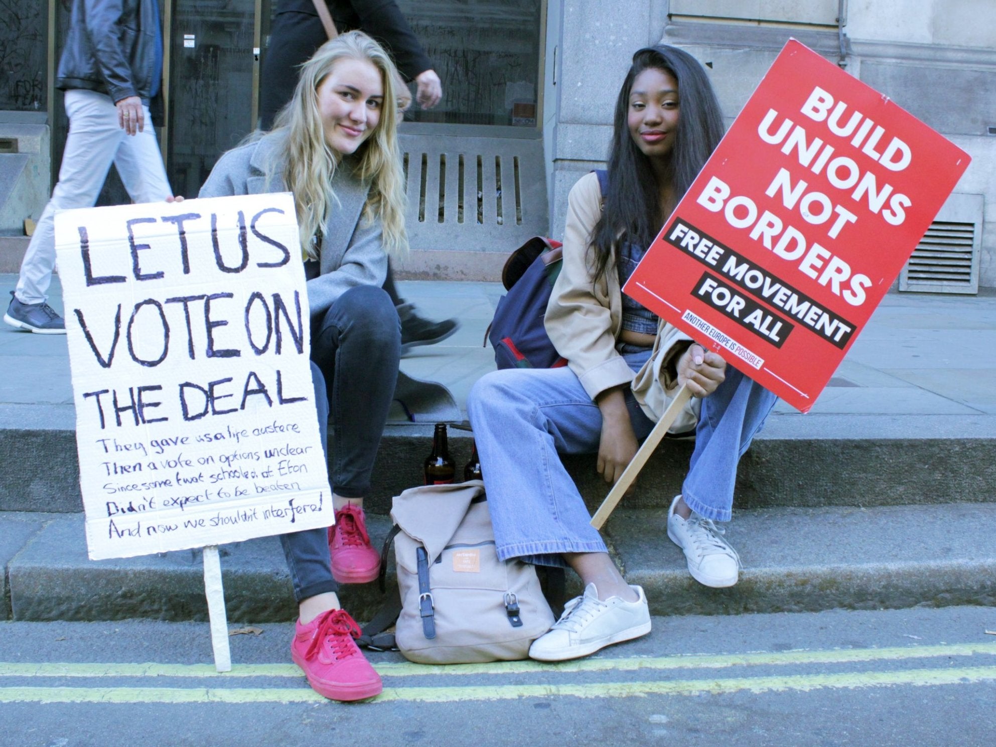 Last October’s march for a second referendum