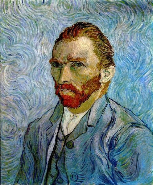 A self portrait of Vincent van Gogh from 1889 (Getty)