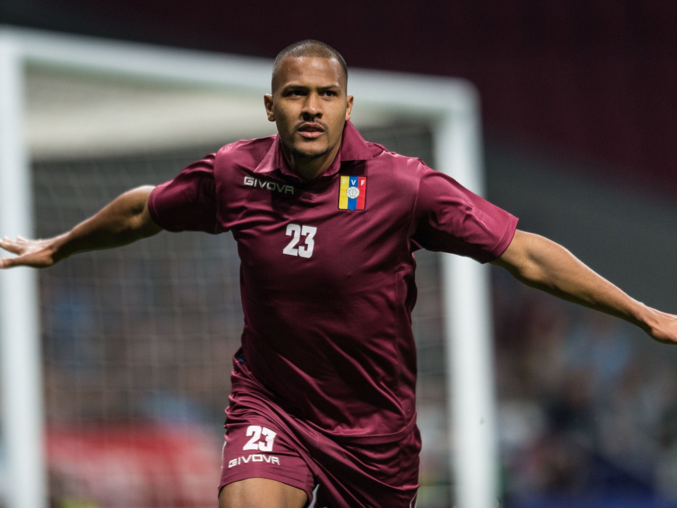 Salomon Rondon was amongst the goalscorers for Venezuela