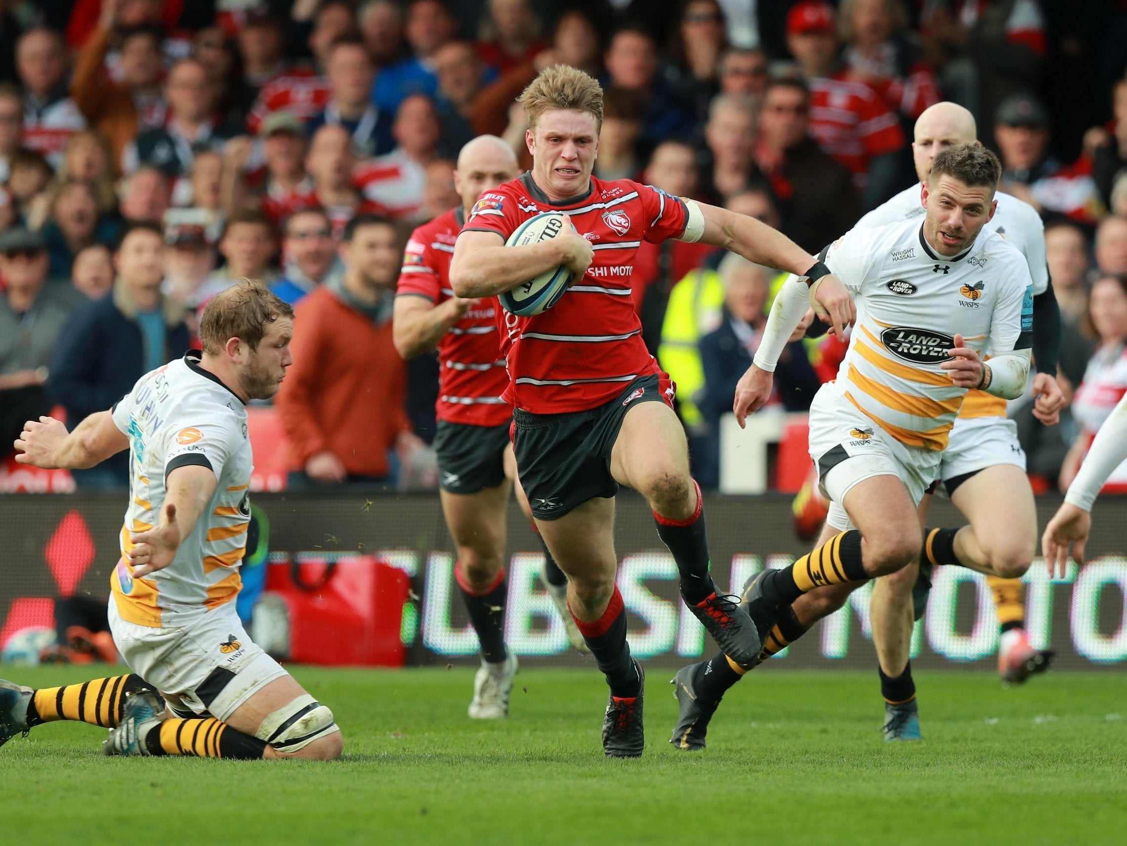 Ollie Thorley again displayed the form that saw him called up to the England squad this season