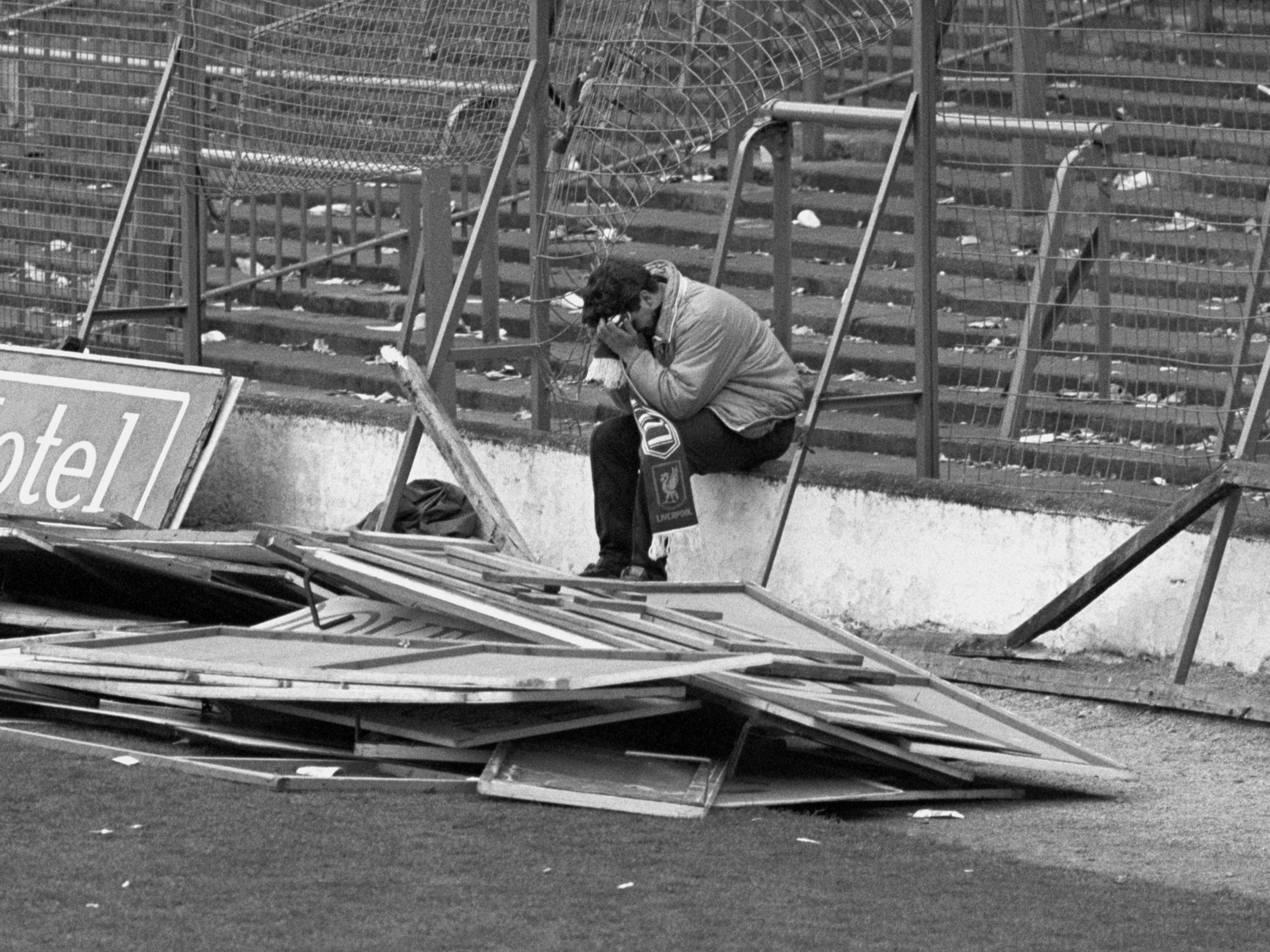 The aftermath of the tragedy in Sheffield (PA)