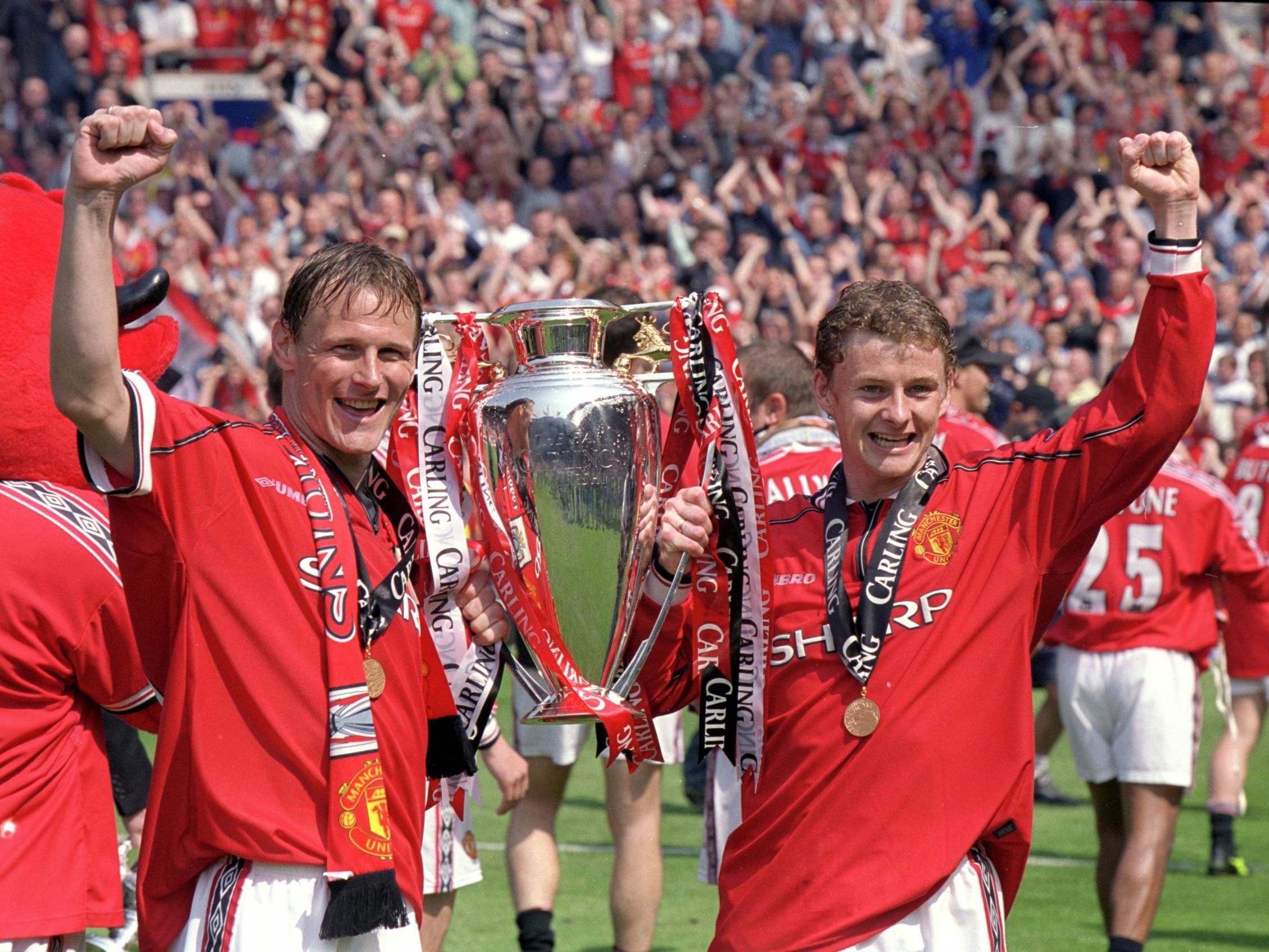 Solskjaer enjoyed a glittering career at Old Trafford