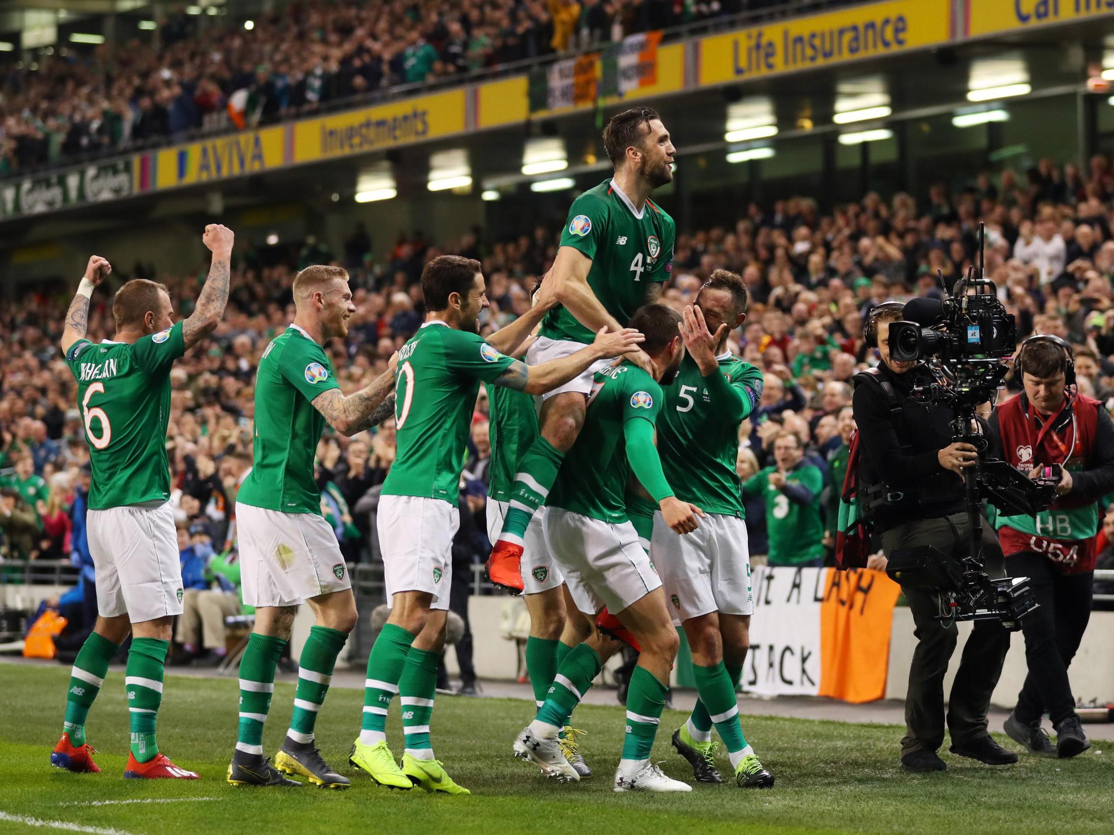 Victory was secured by Conor Hourihane’s 39th-minute free-kick