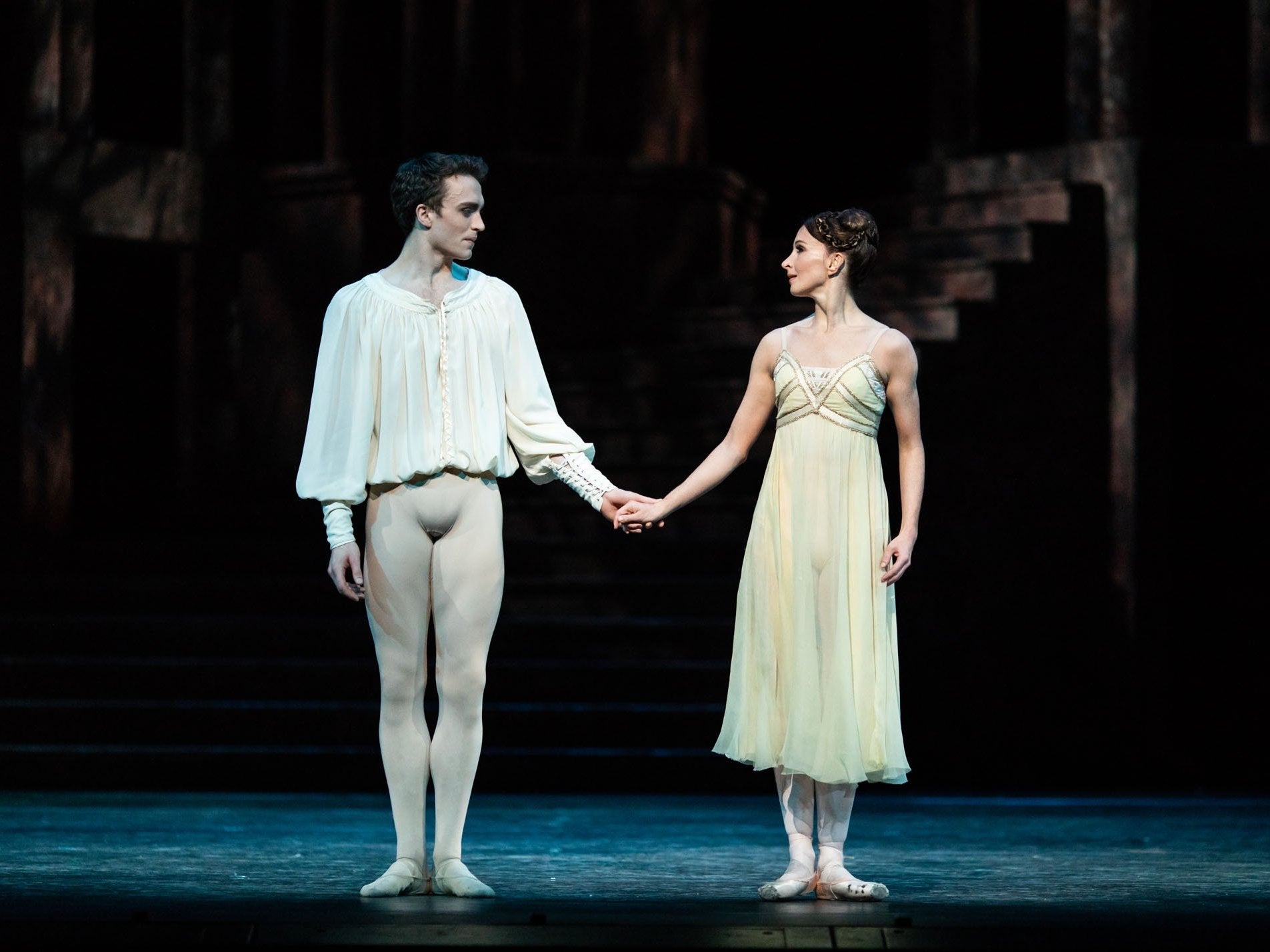 Spontaneous chemistry: Matthew Ball as Romeo and Lauren Cuthbertson as Juliet