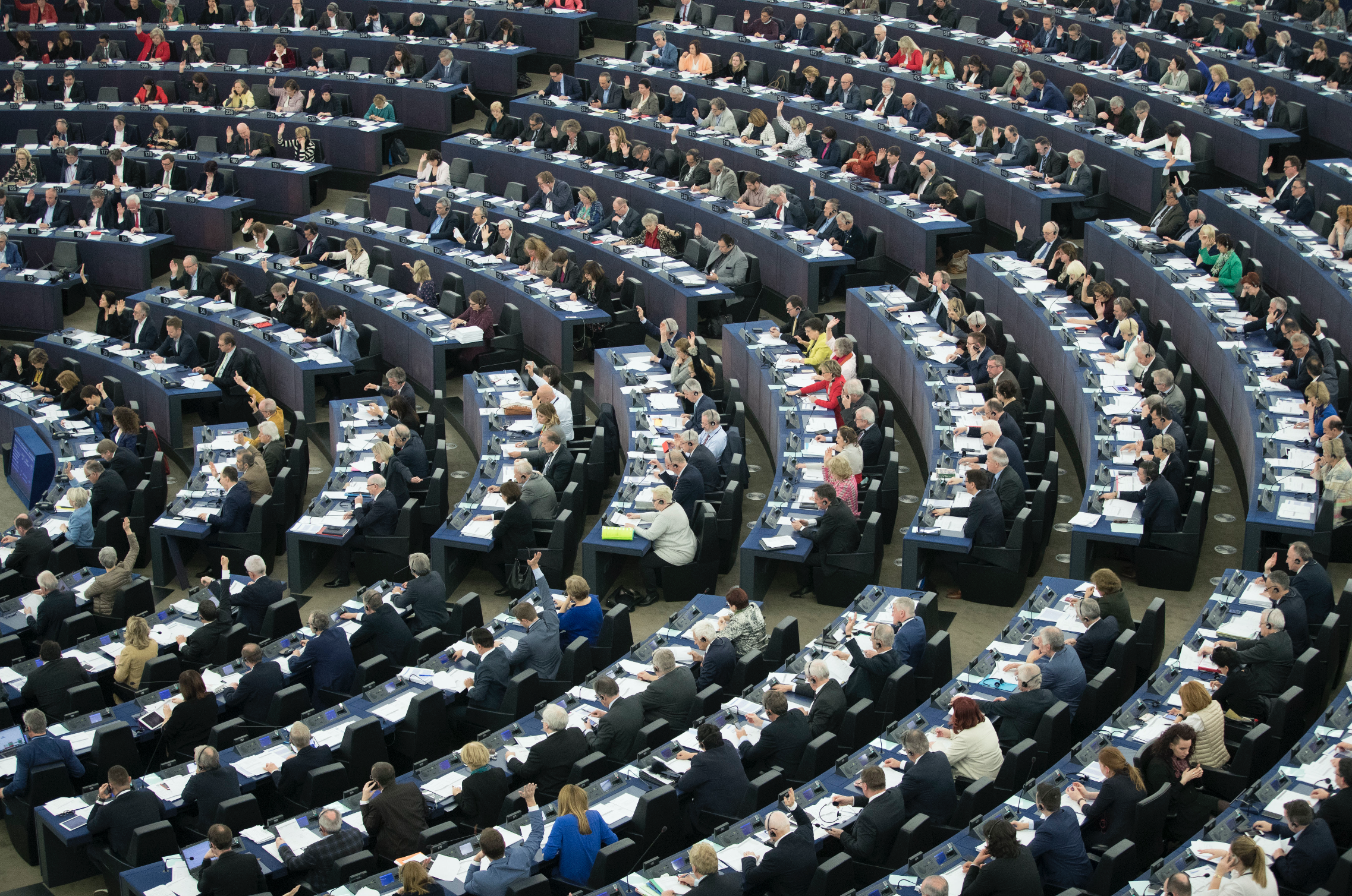 There may soon be a bit more room in the European parliament’s plenary chamber in Strasbourg