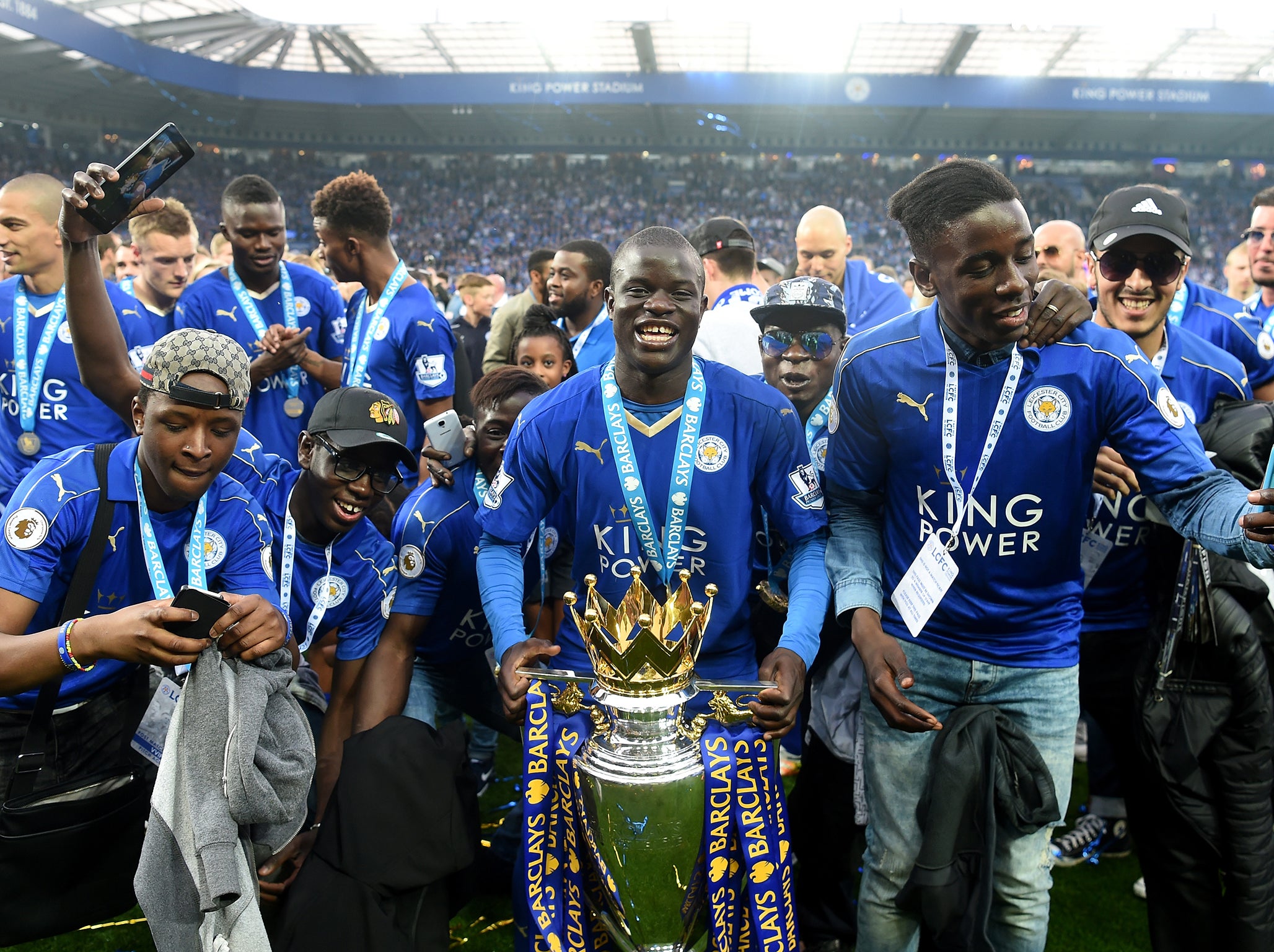 Kante was Leicester's most crucial player in their title-winning campaign