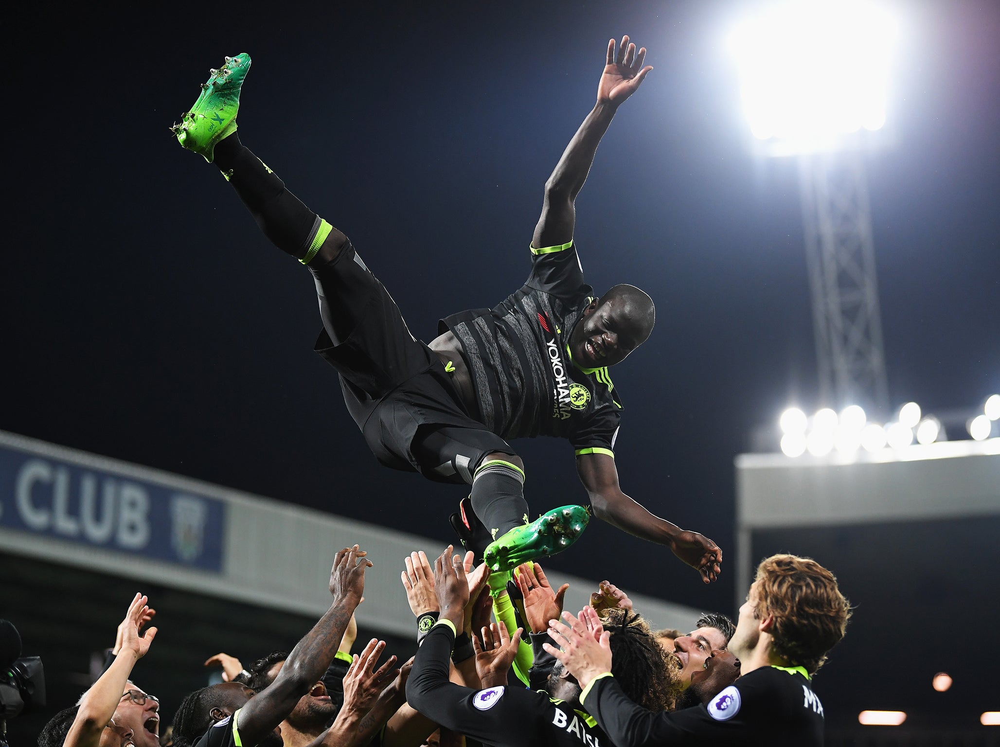 N’Golo Kante has won two Premier League titles