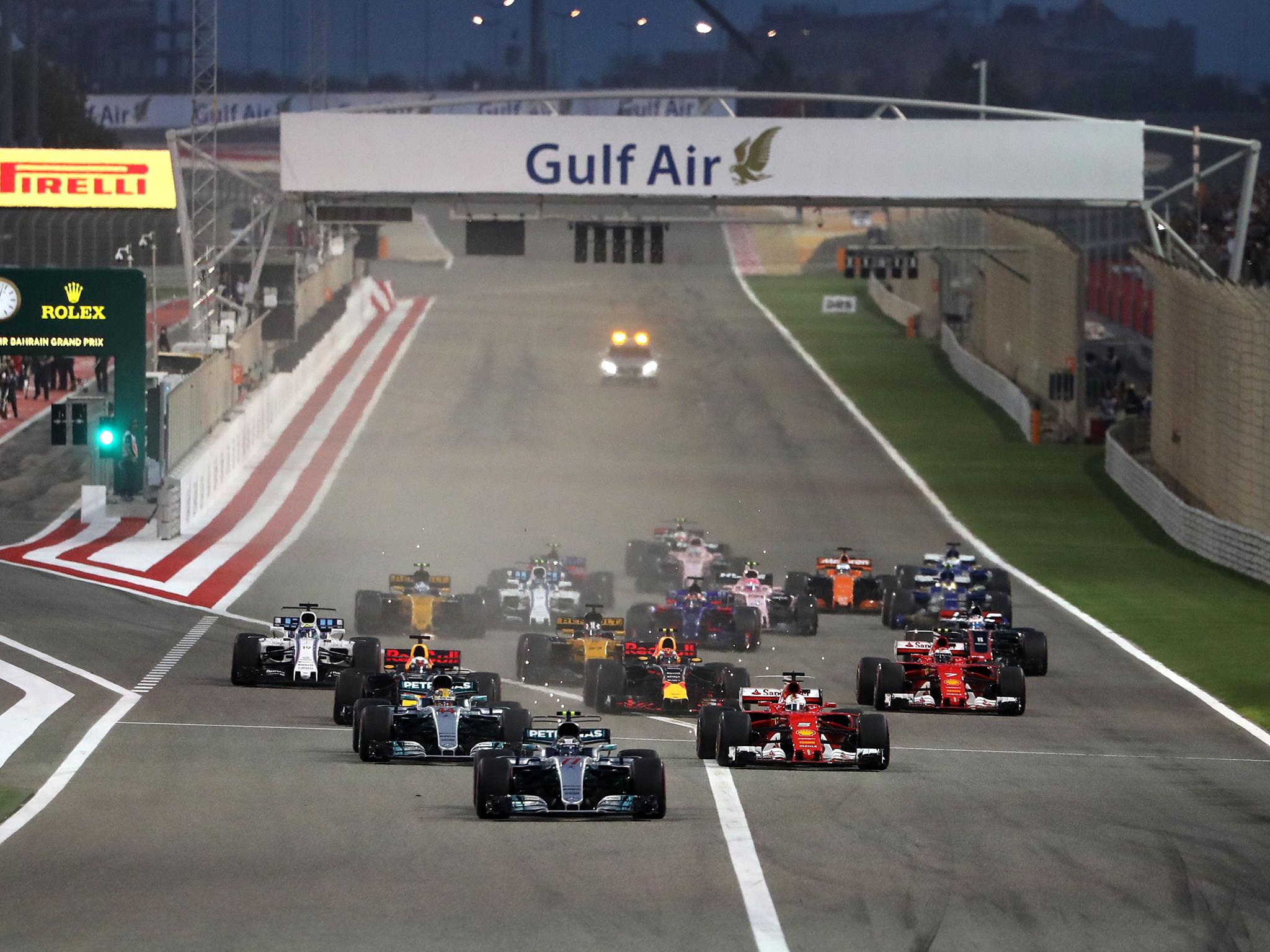 The Bahrain Grand Prix takes place this Sunday afternoon at 4:10pm