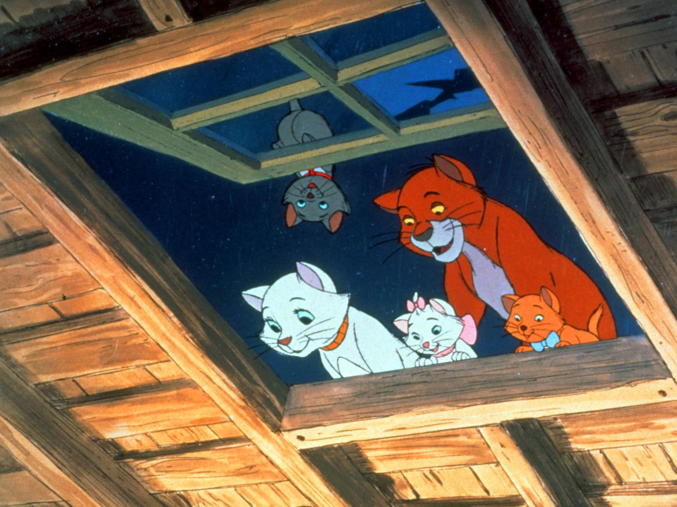 The film may be relatively light on story (it’s basically Lady and the Tramp, but there’s an added kidnap element), but who cares, when the film features the hottest party of the entire Disney franchise? It’s true what they say: “Everybody wants to be a cat.”