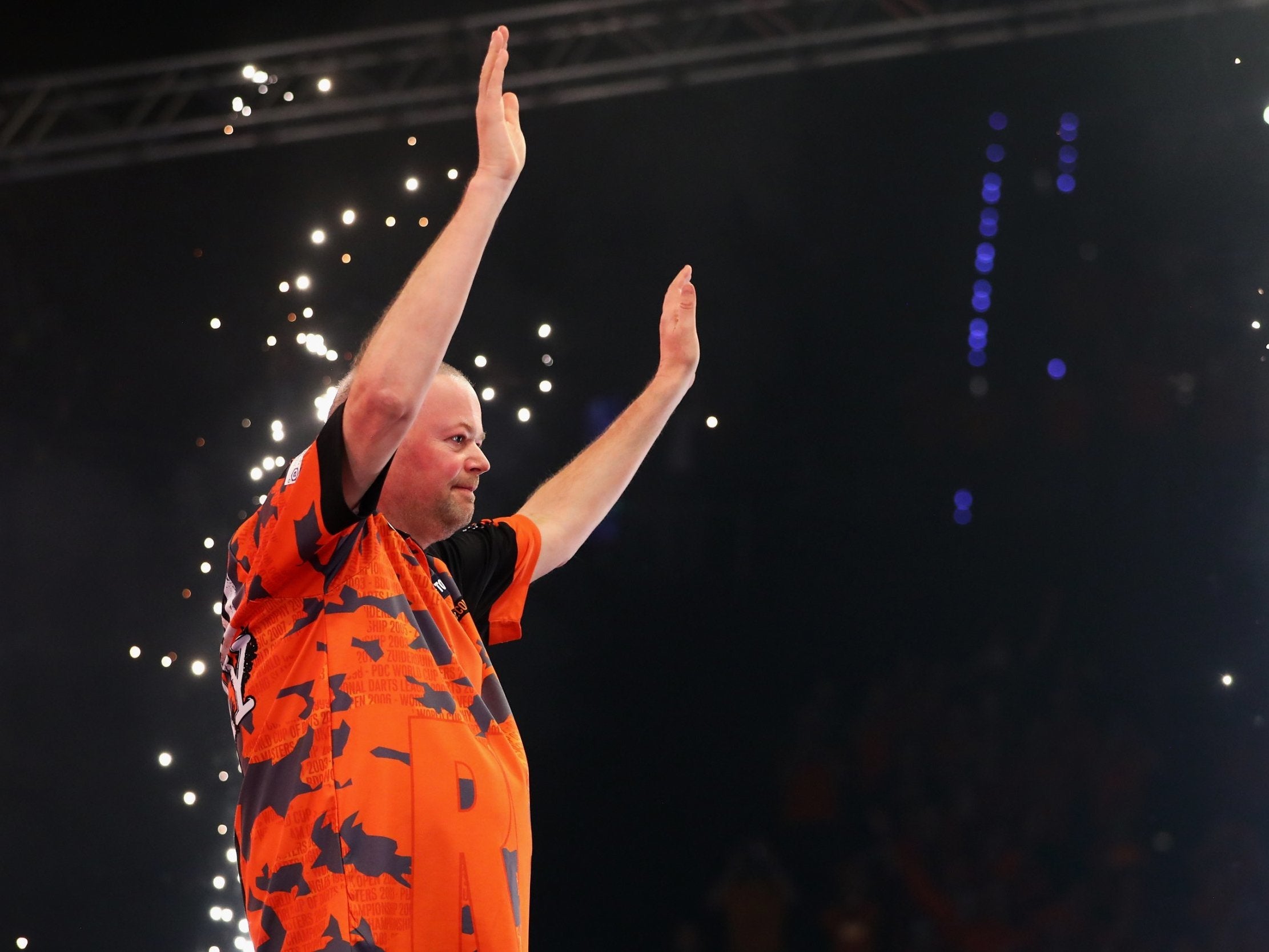 Raymond van Barneveld announced his retirement after defeat