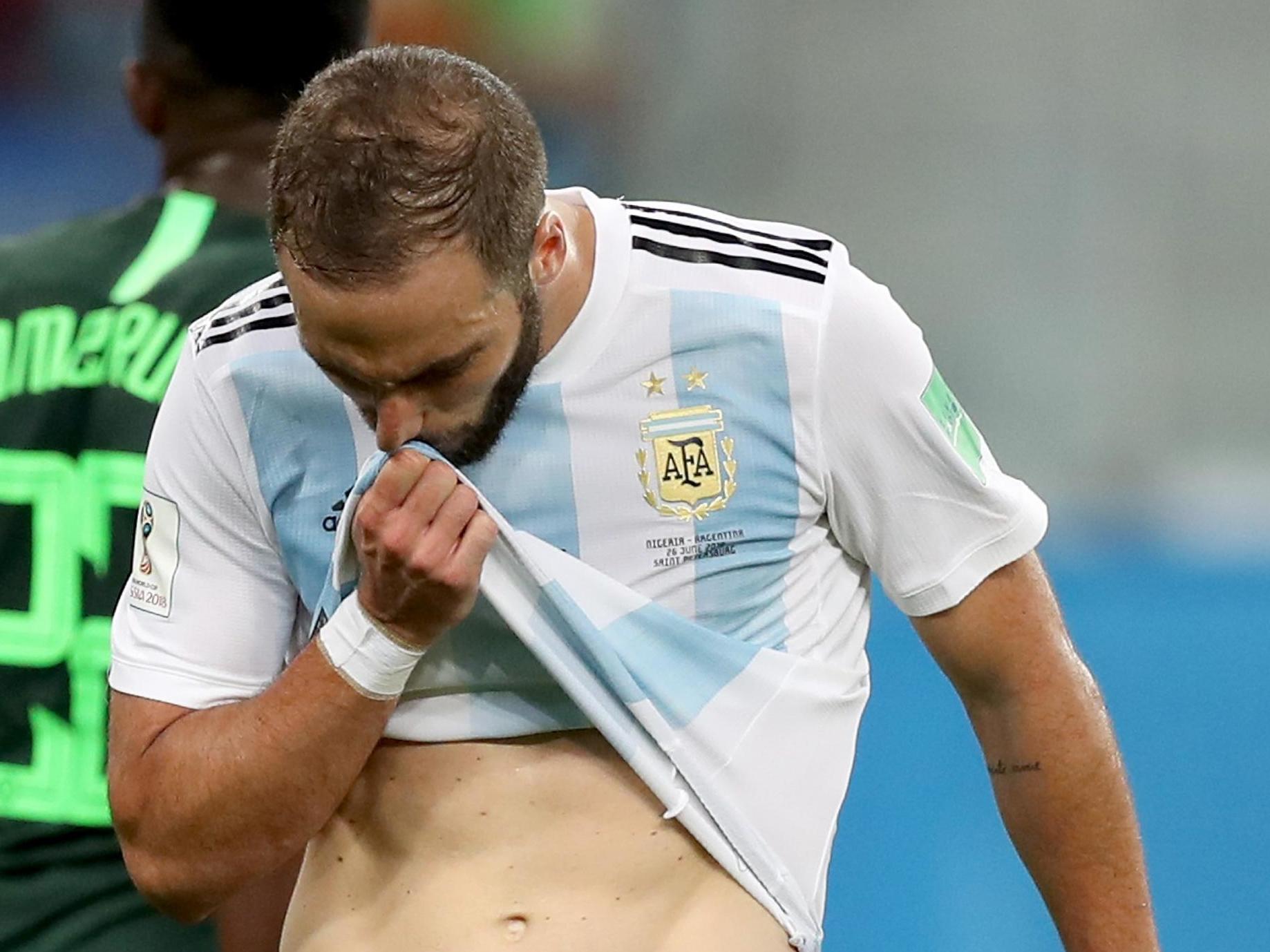 Gonzalo Higuain has retired from international football