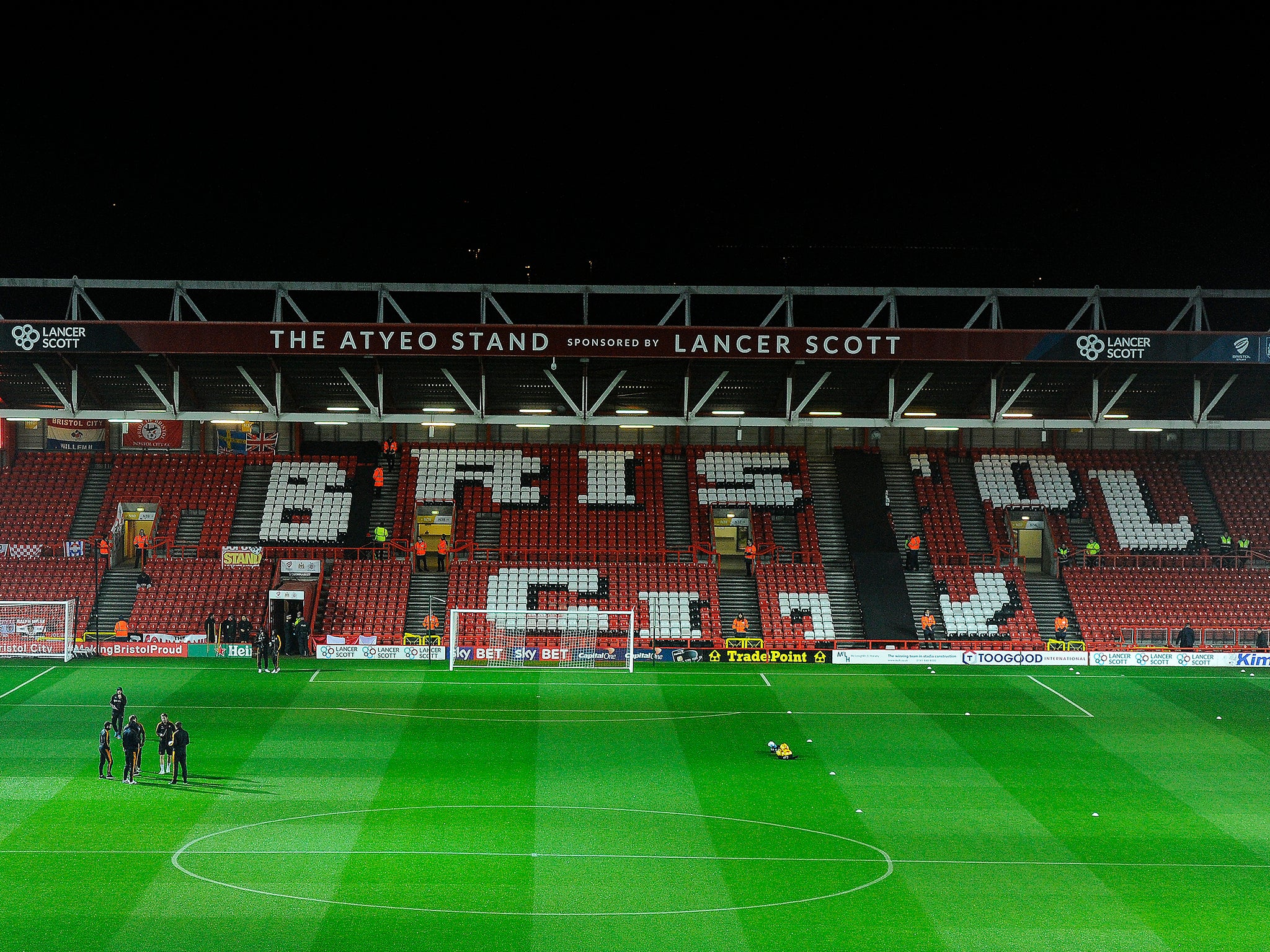 Bristol City have confirmed that they will ban the fan for life