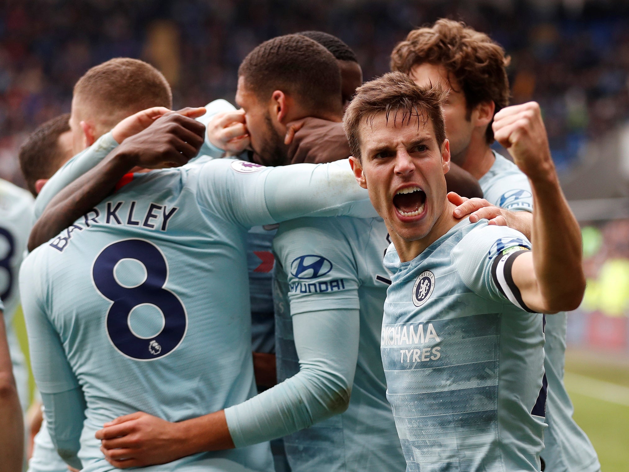 Chelsea battled back to a win at Cardiff