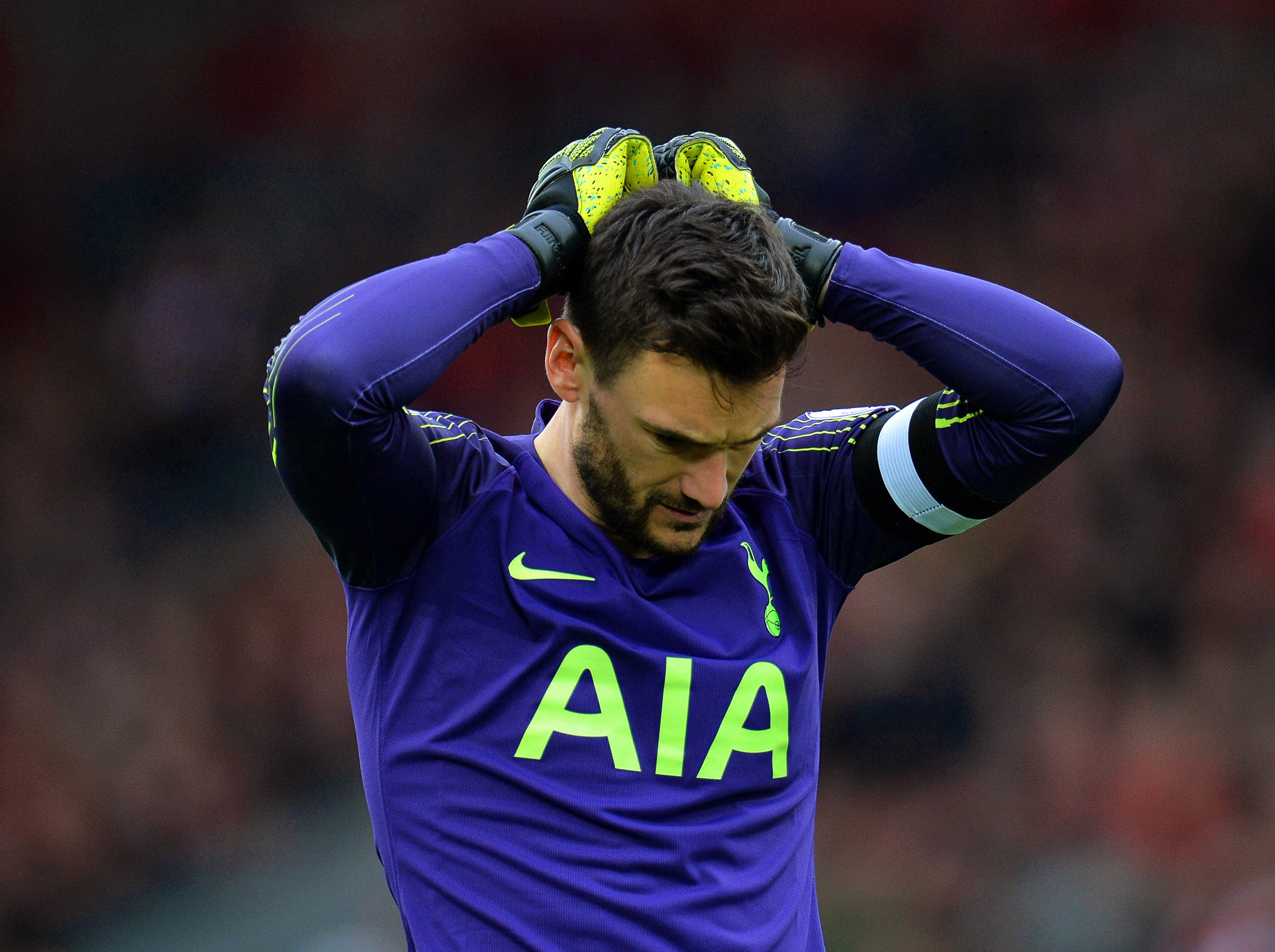 Hugo Lloris made a disastrous late error