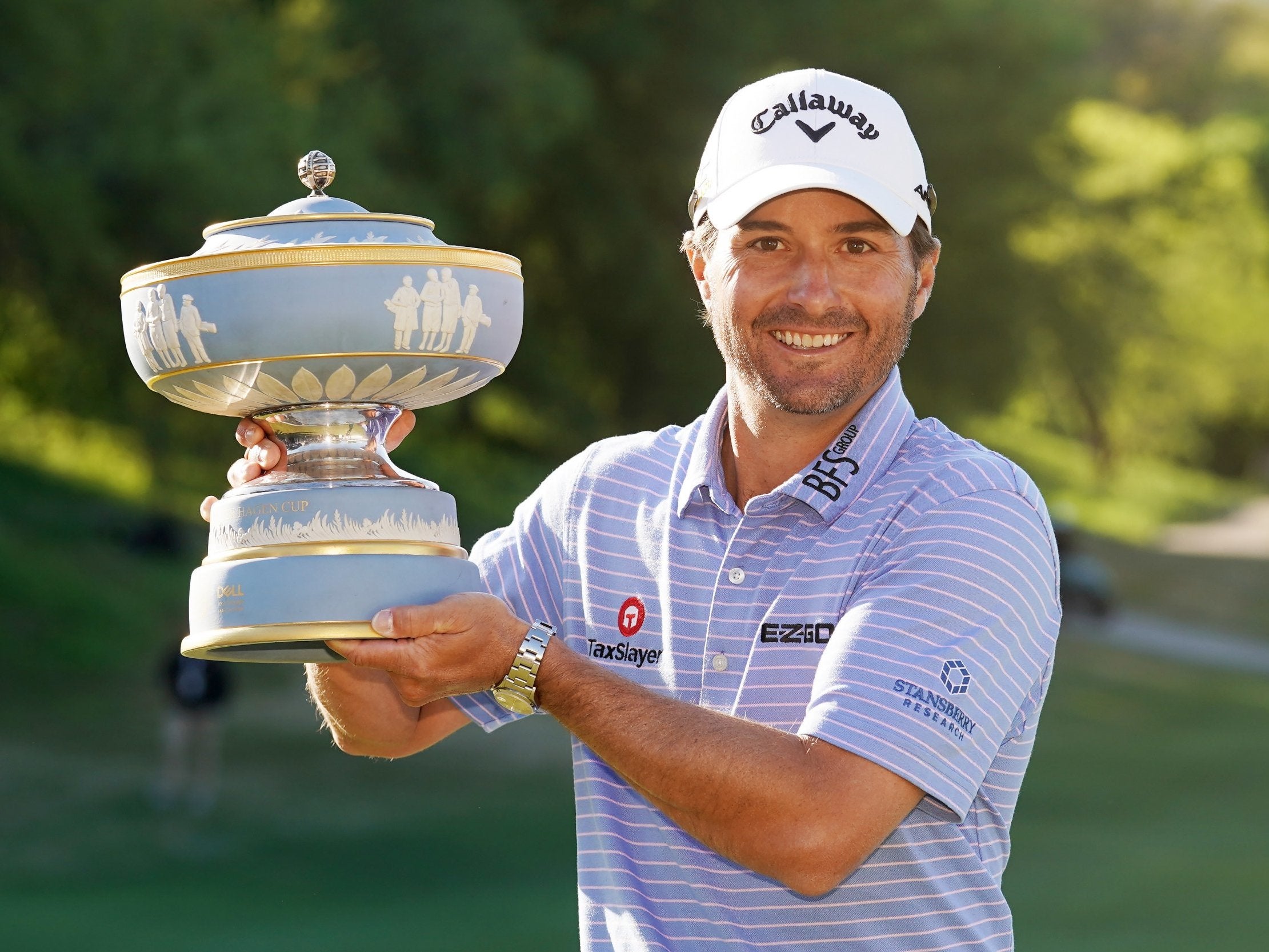 Kisner took home the trophy