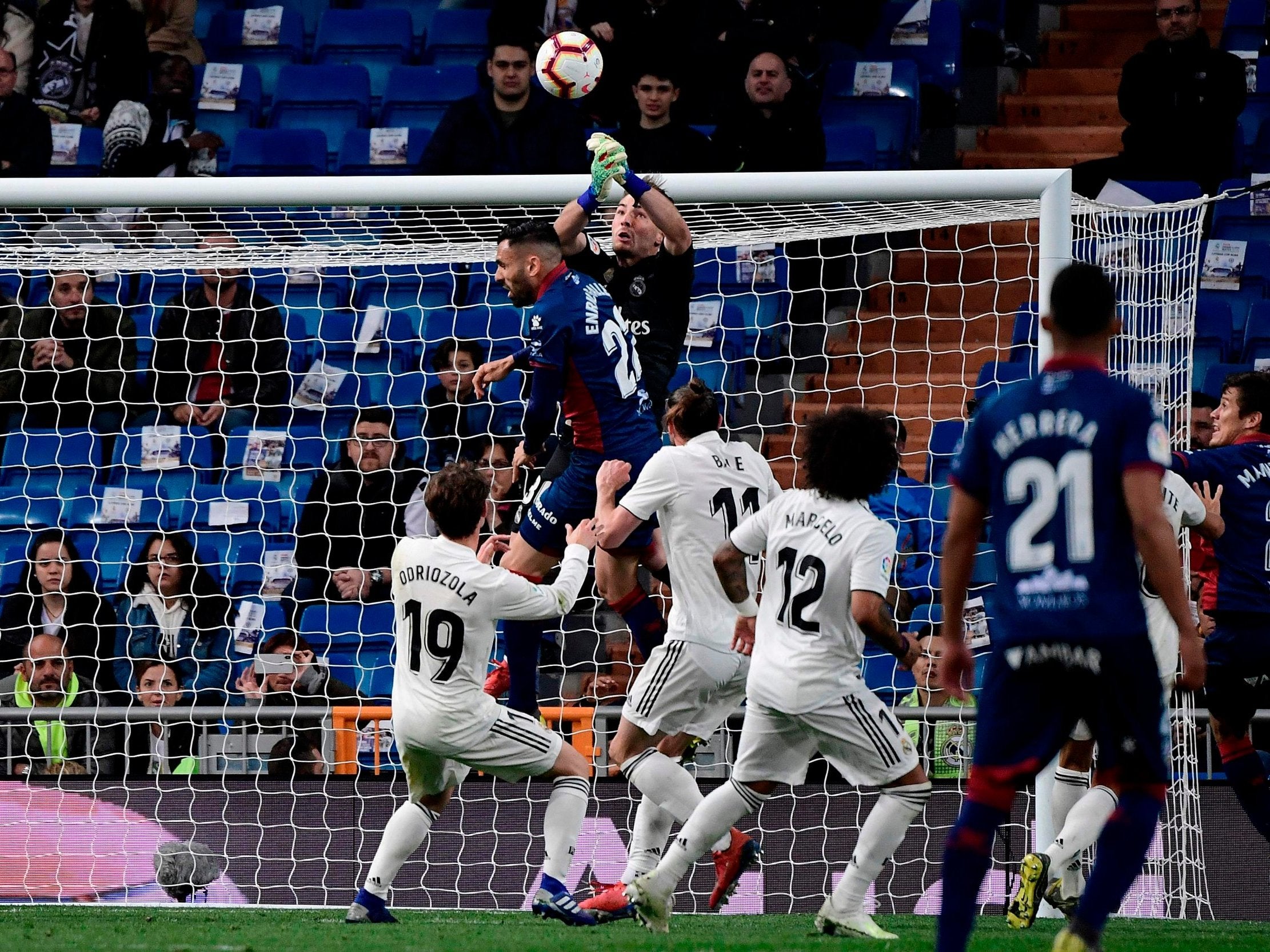 Luca Zidane started in goal for Real