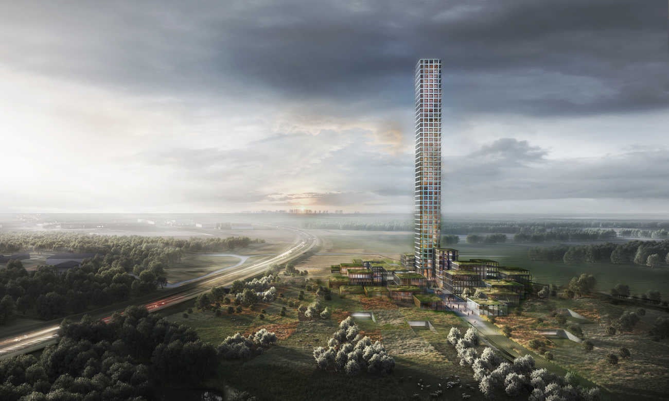 Once completed Bestseller Tower will be visible from 60km away