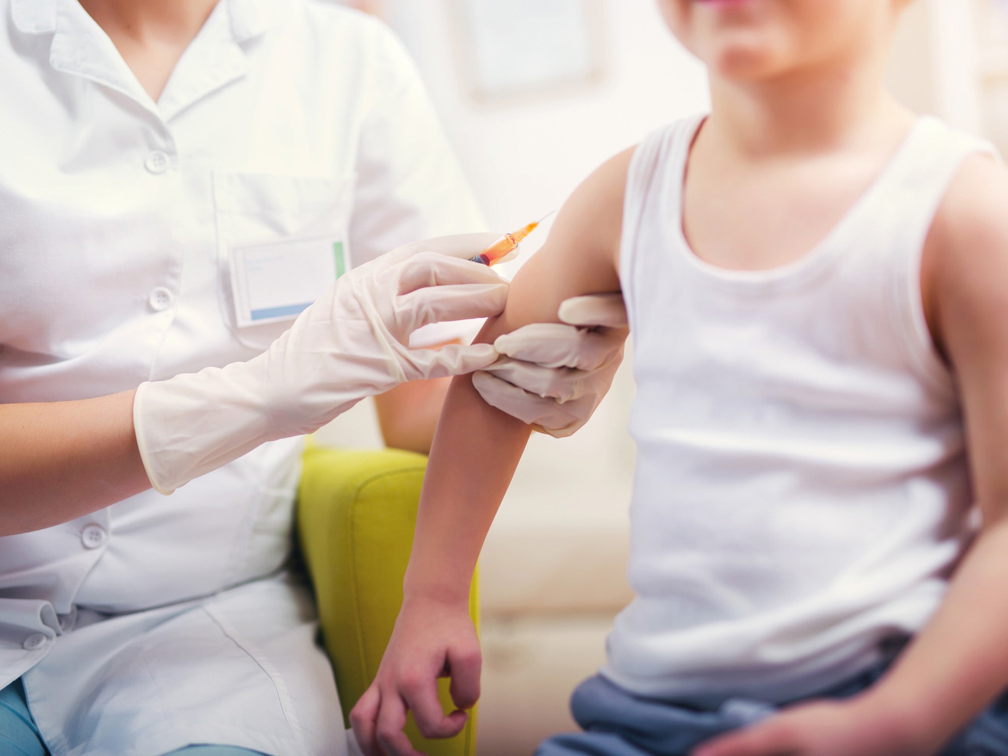 Only 84 per cent of children have had both MMR vaccine doses