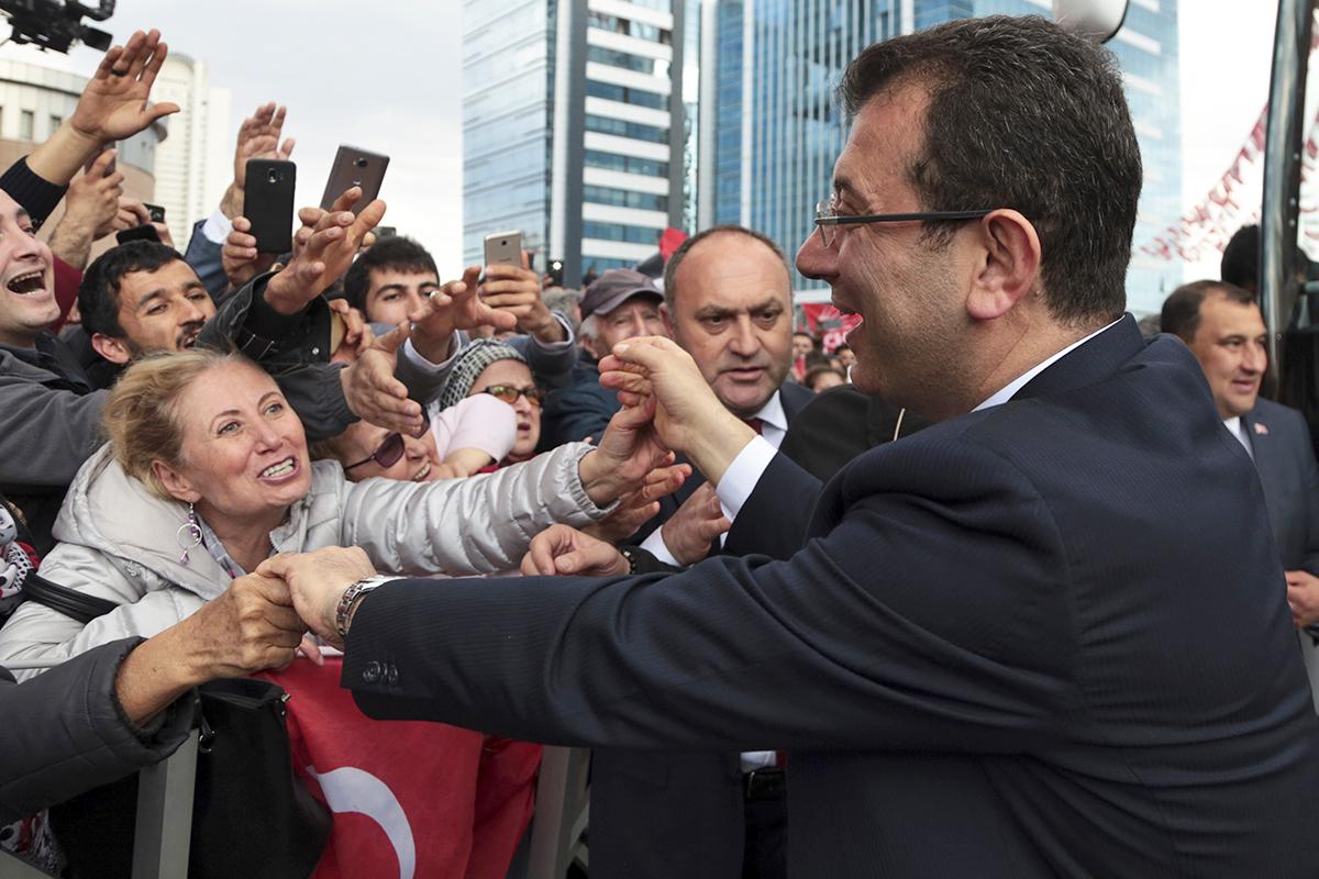 Imamoglu has mobilised offline support as effectively as online