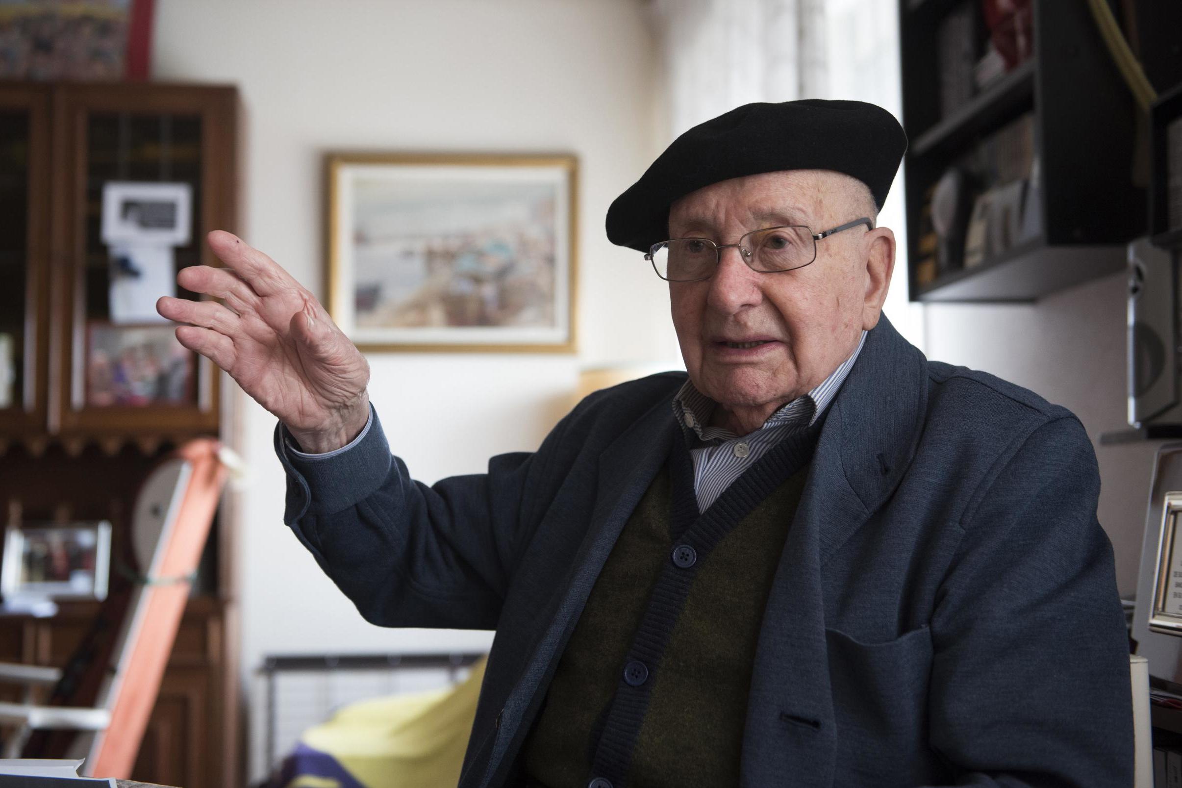 Luis Ortiz Alfau at home in Bilbao, 2016