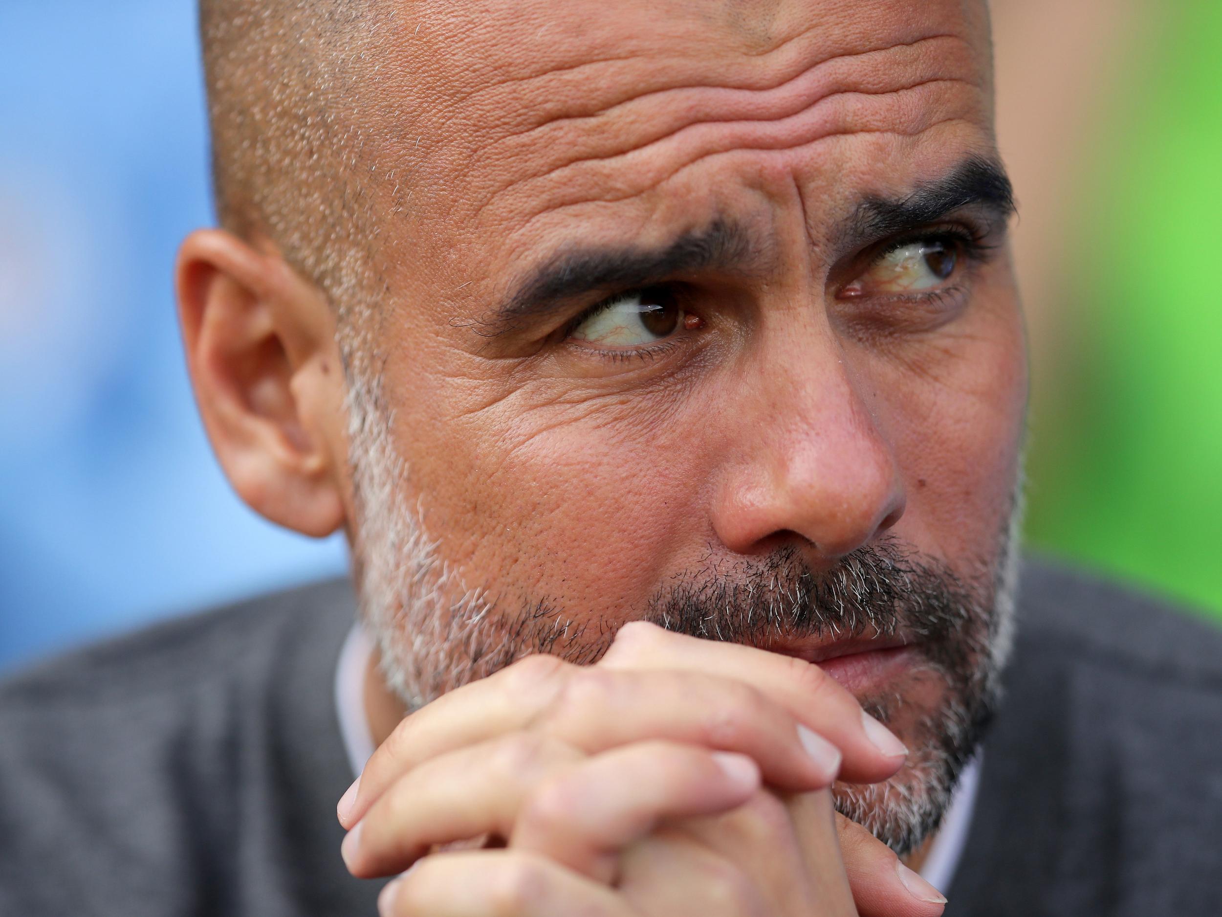 Guardiola has been more studious than usual as City push for the quadruple